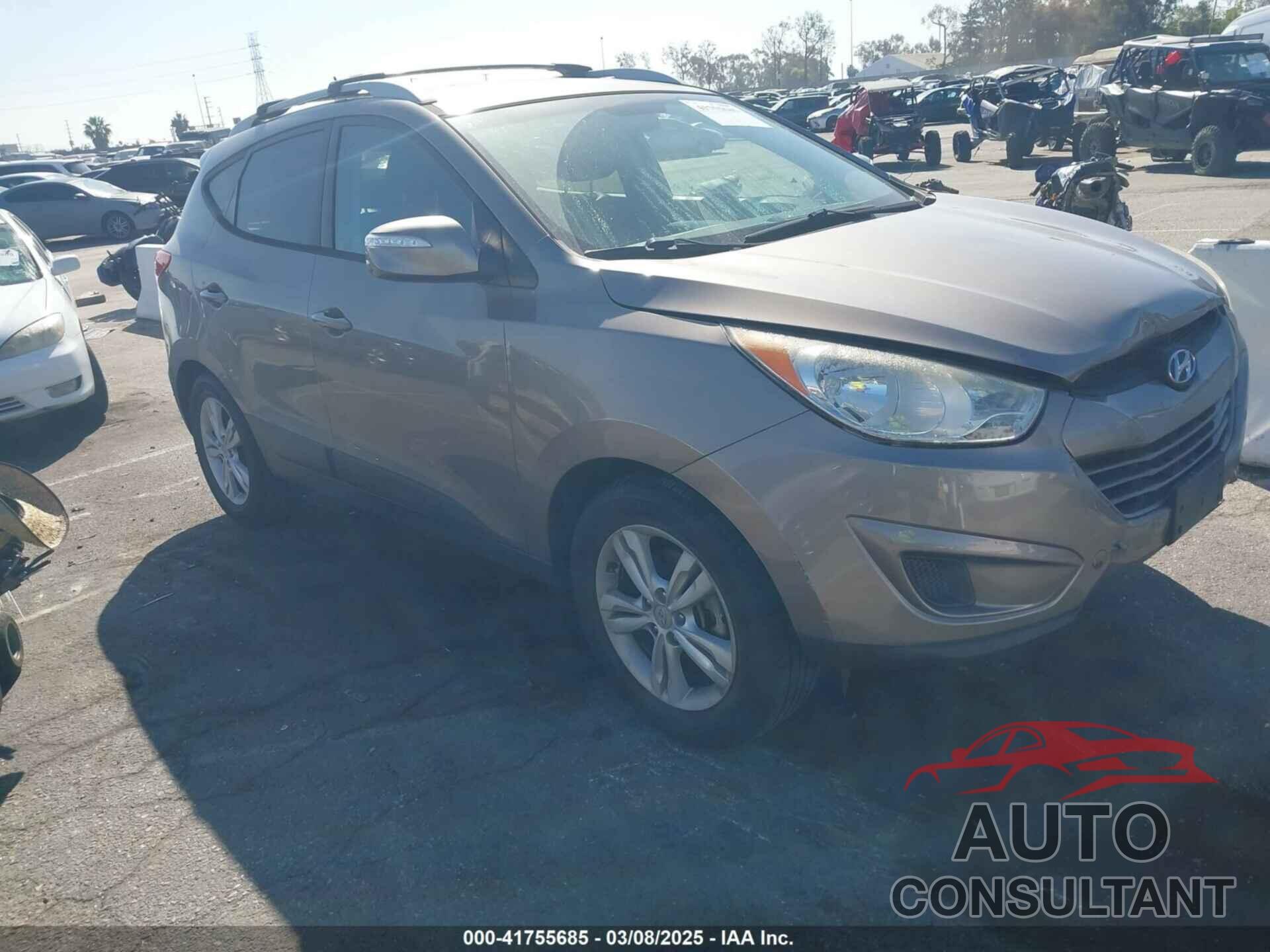 HYUNDAI TUCSON 2012 - KM8JU3AC6CU485093