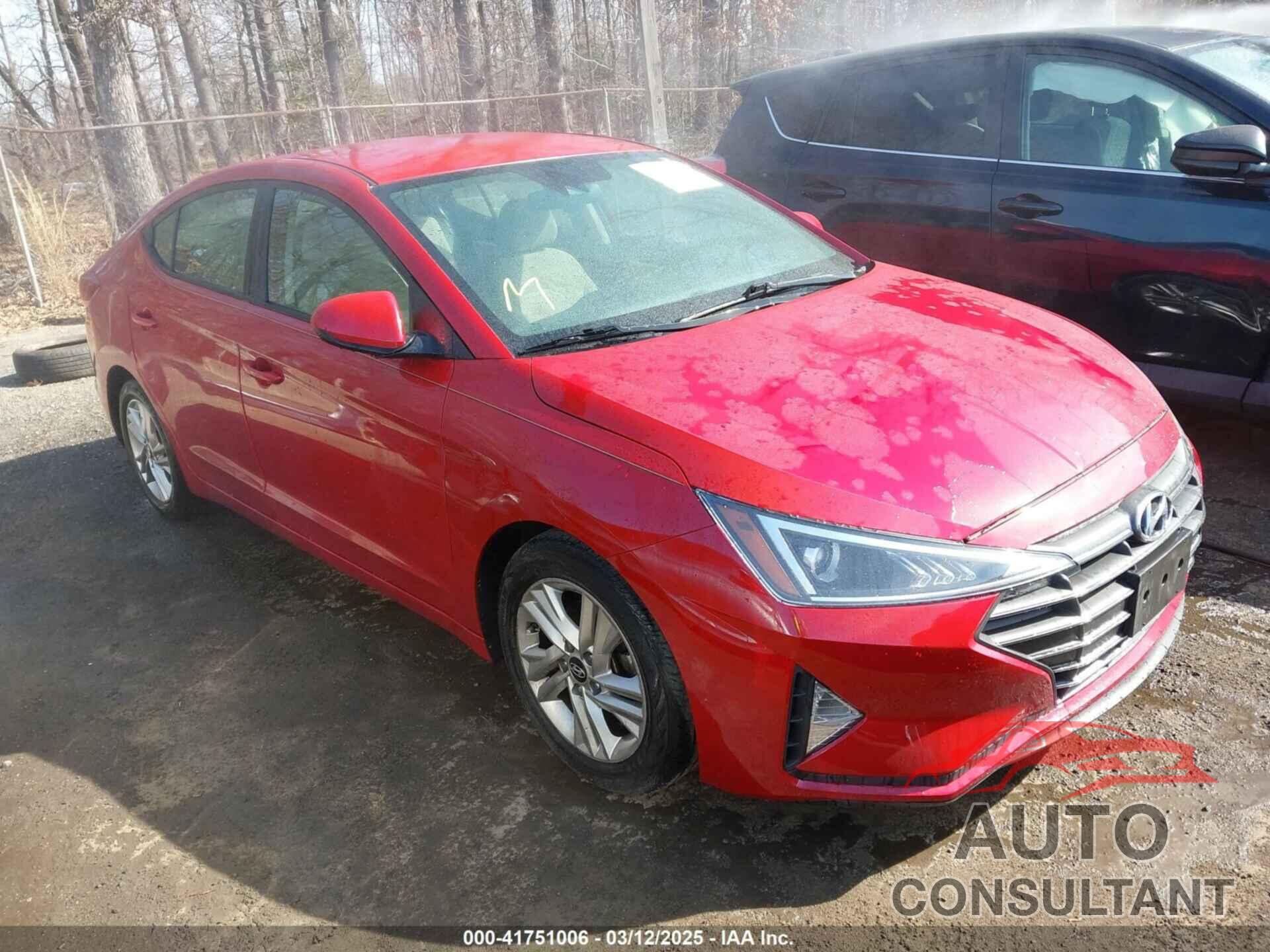 HYUNDAI ELANTRA 2019 - 5NPD84LF5KH466241