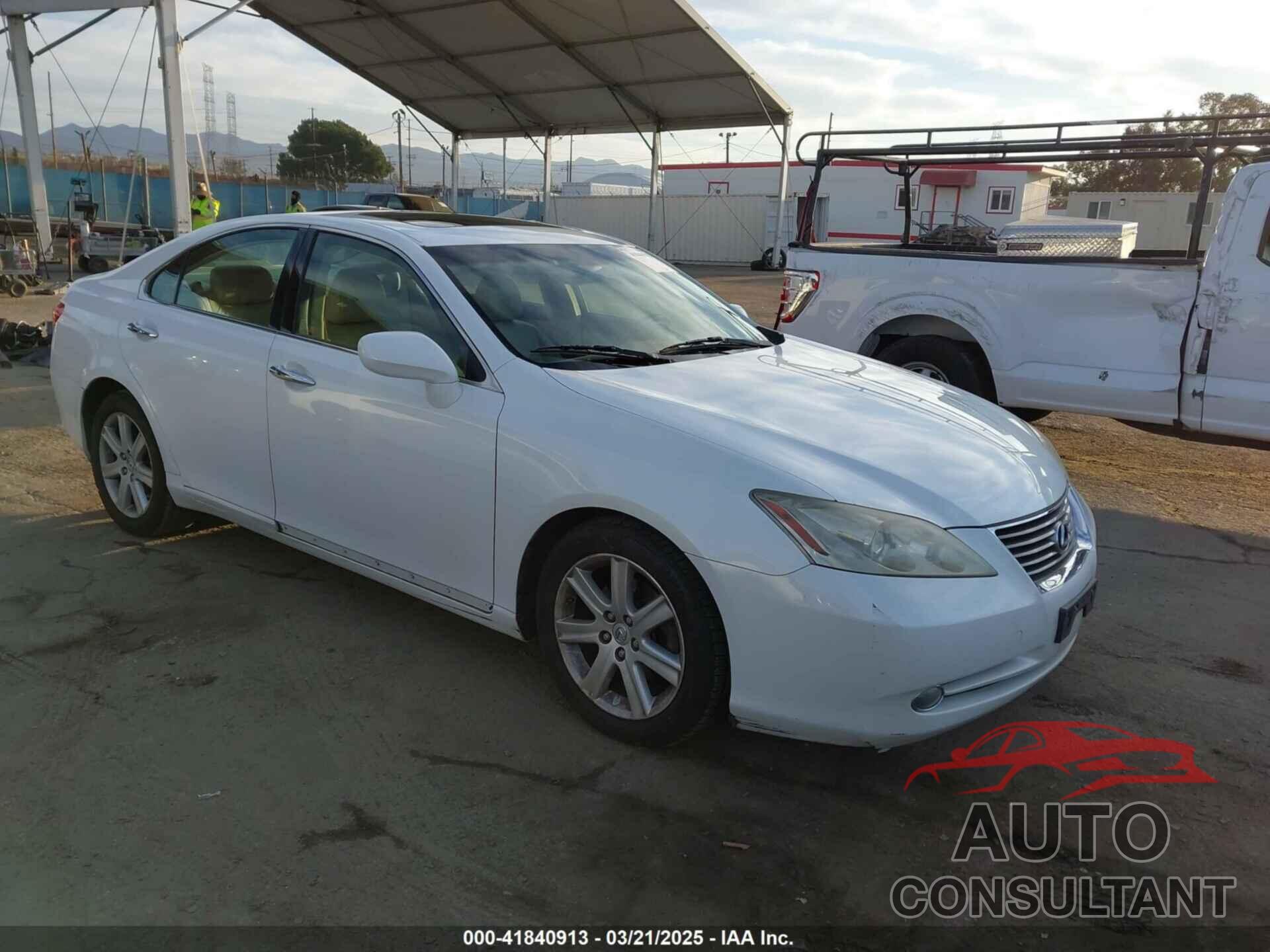 LEXUS ES 350 2009 - JTHBJ46G192284918
