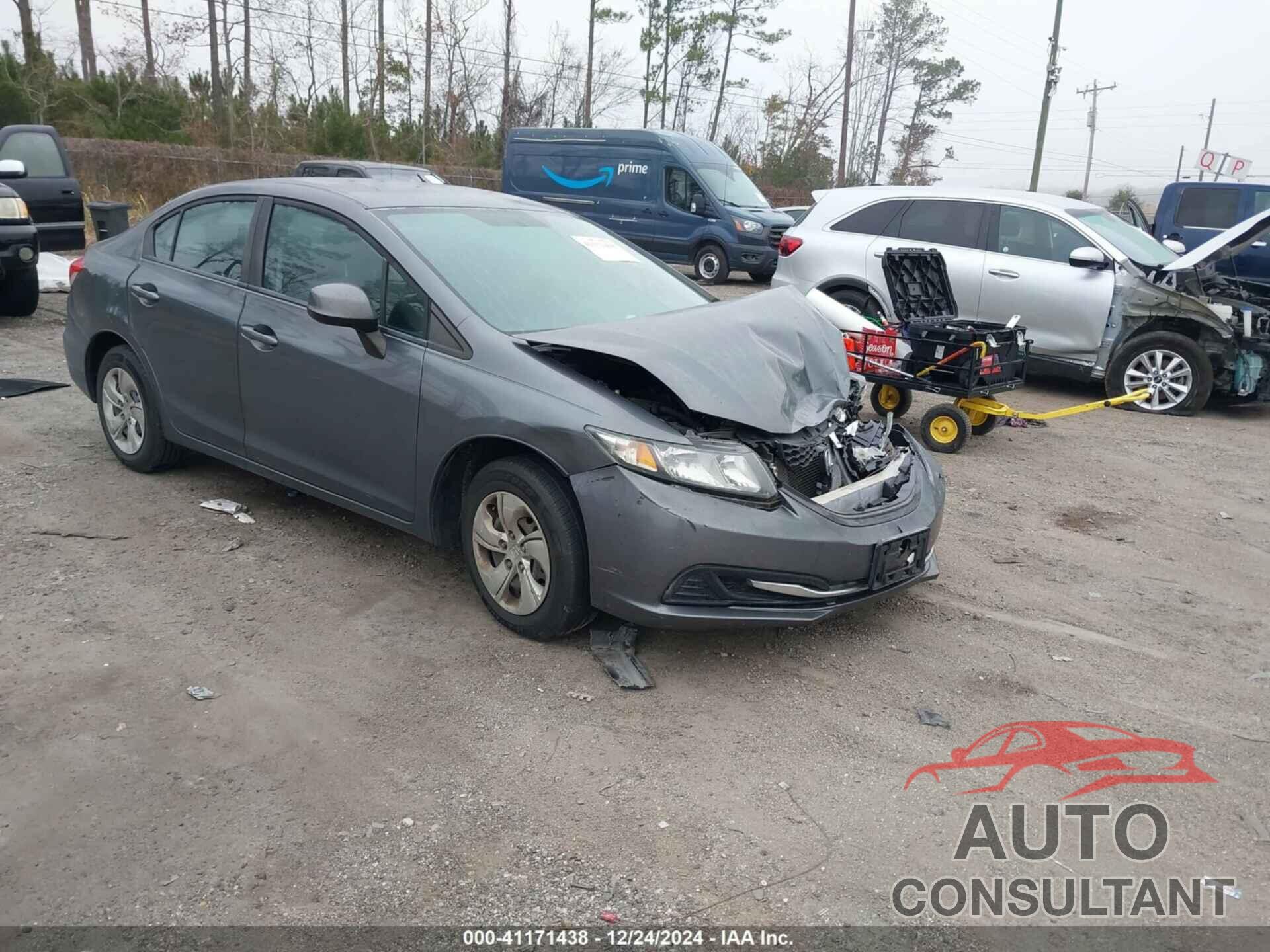 HONDA CIVIC 2013 - 19XFB2F53DE011350