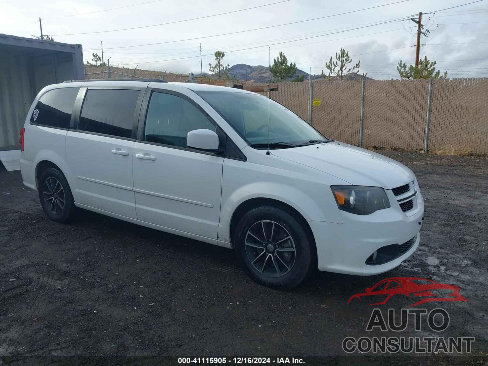 DODGE GRAND CARAVAN 2016 - 2C4RDGEG7GR319082