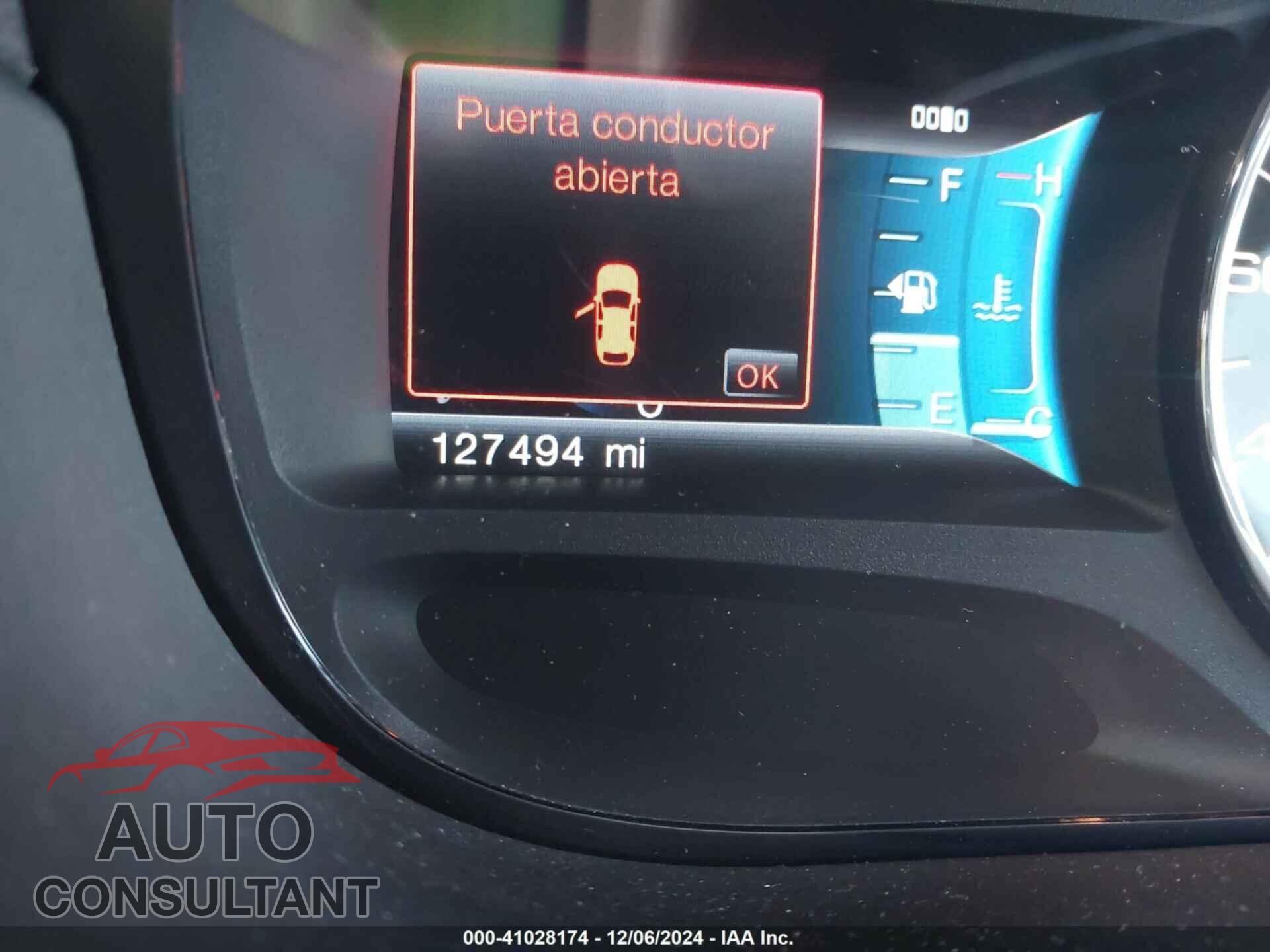 FORD EDGE 2012 - 2FMDK4KC8CBA05813