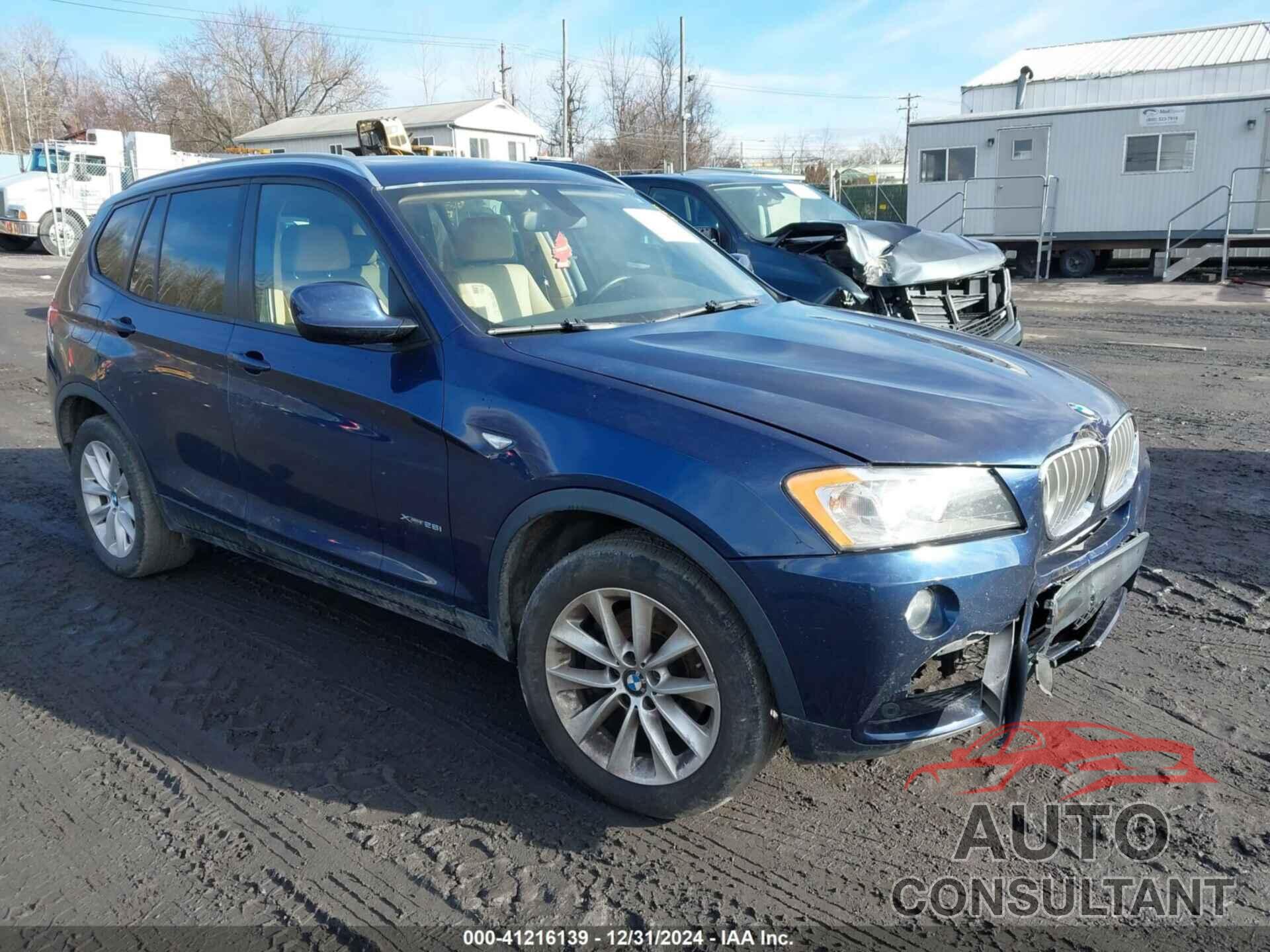 BMW X3 2013 - 5UXWX9C51D0A17253