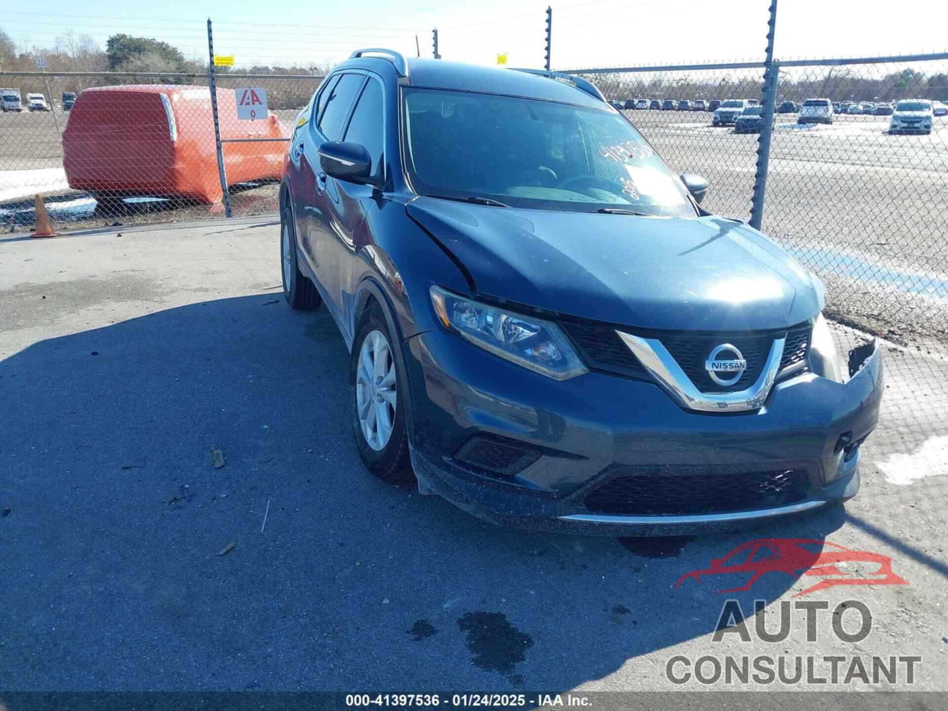 NISSAN ROGUE 2015 - KNMAT2MT7FP564515