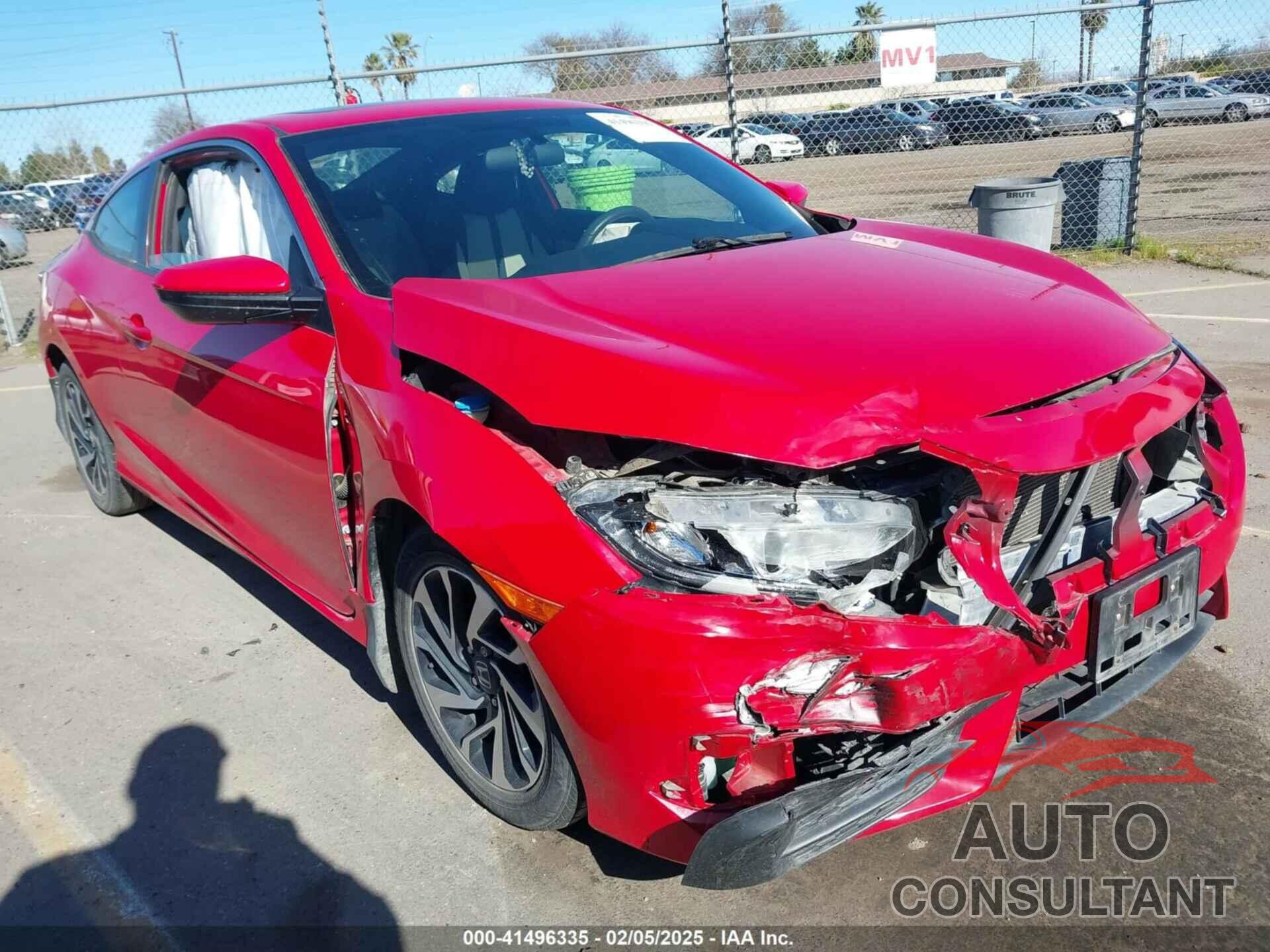 HONDA CIVIC 2018 - 2HGFC4B02JH302734