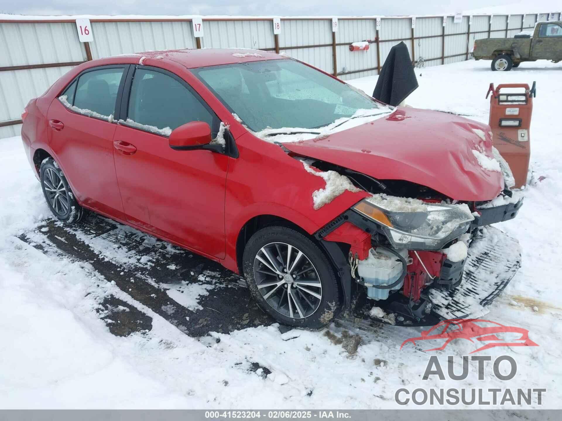 TOYOTA COROLLA 2016 - 2T1BURHE6GC627142