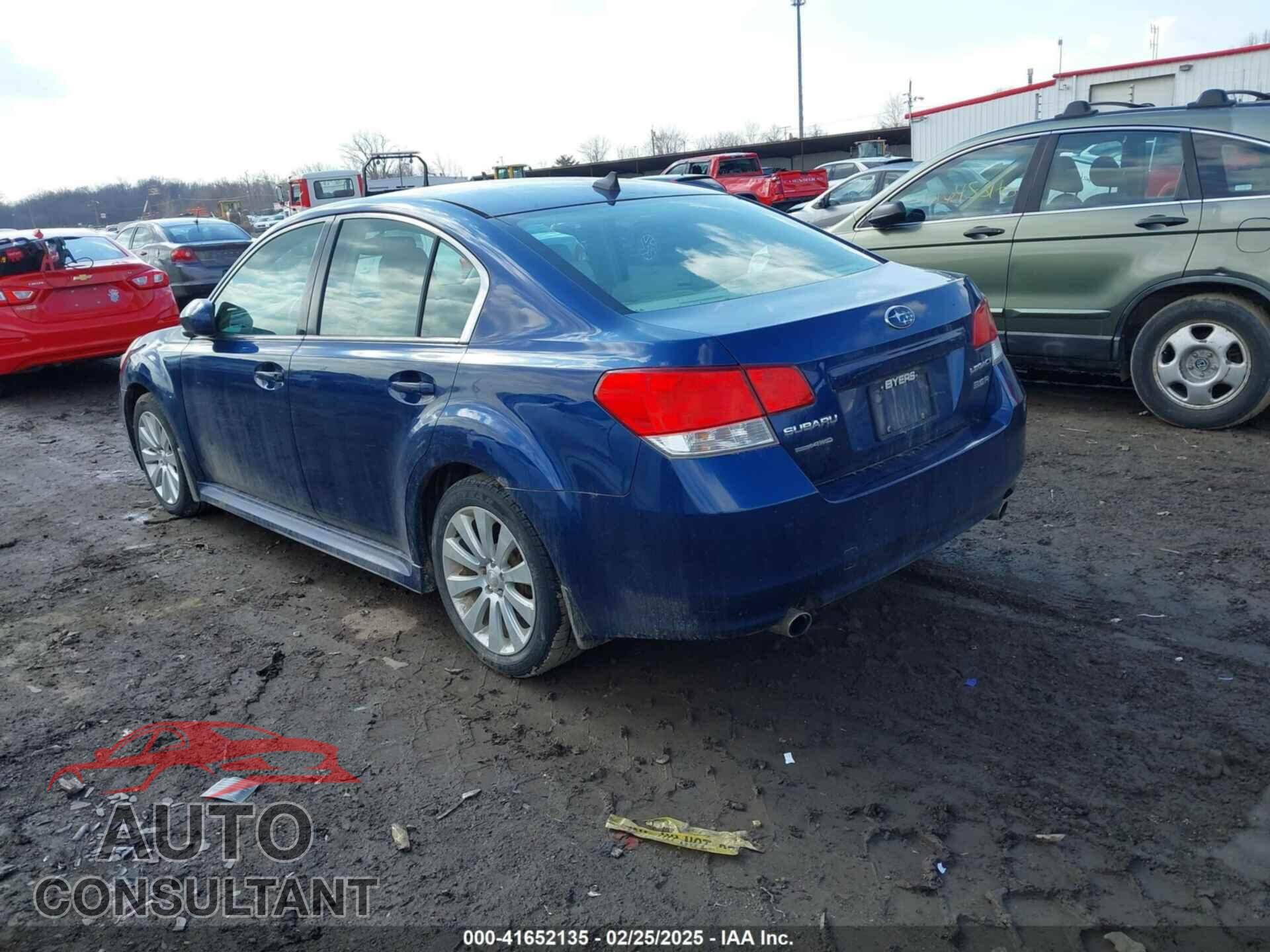 SUBARU LEGACY 2011 - 4S3BMEJ63B2217823