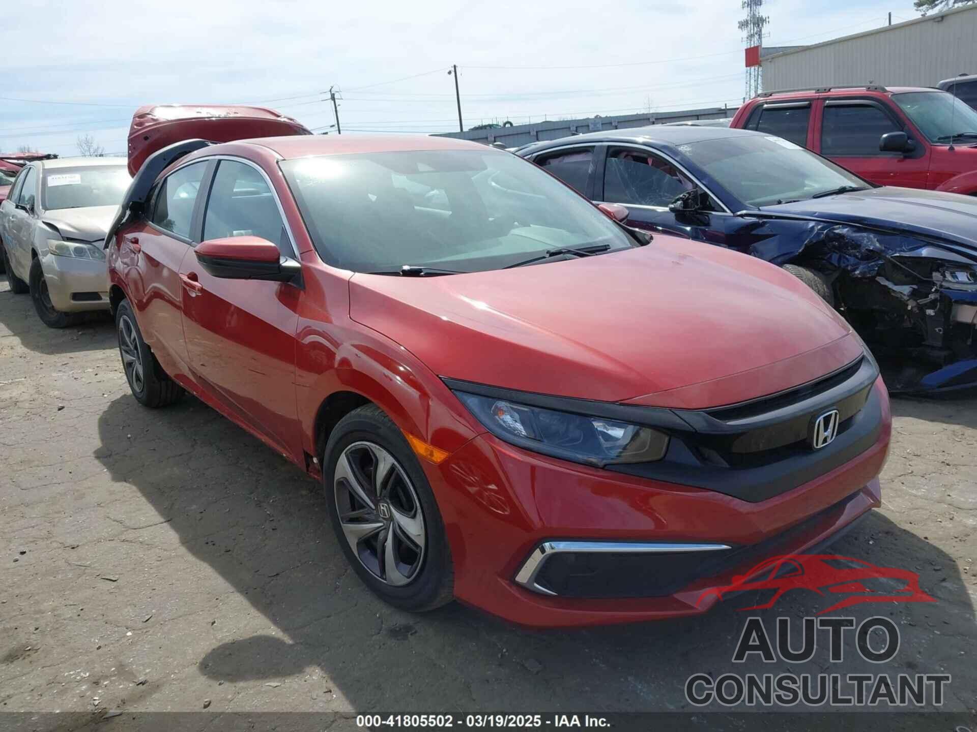 HONDA CIVIC 2020 - 19XFC2F64LE012088