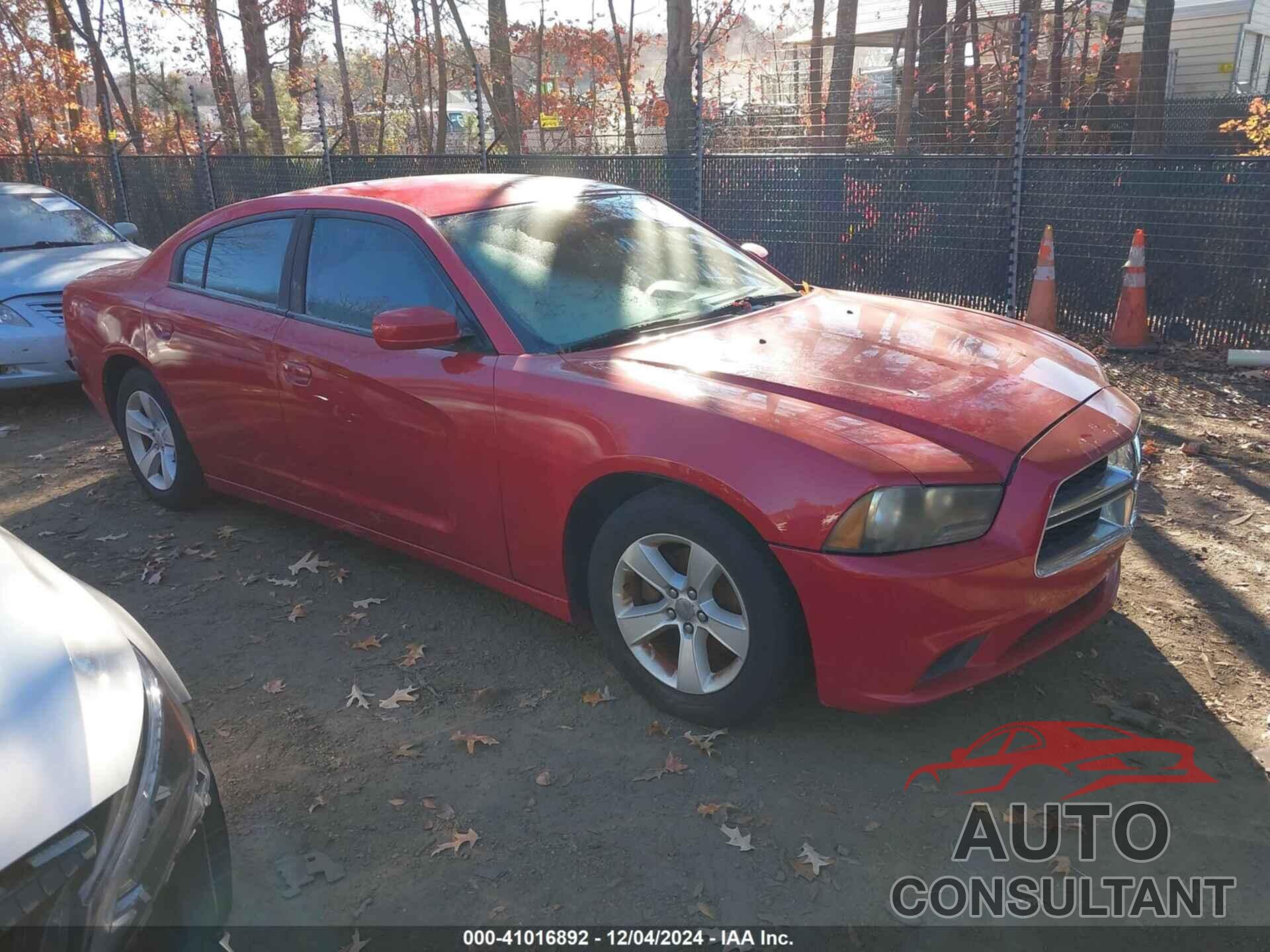 DODGE CHARGER 2012 - 2C3CDXBG1CH108877