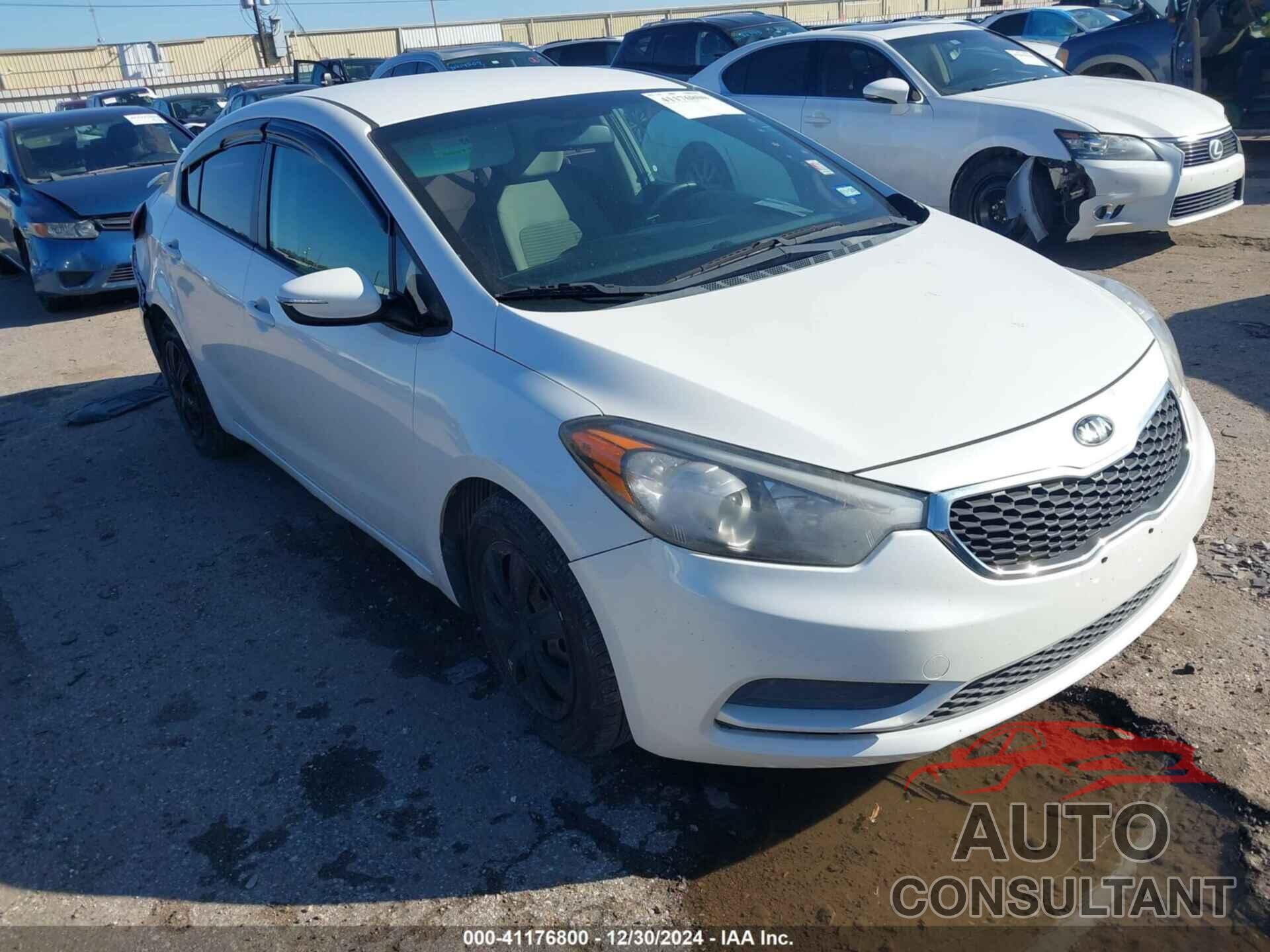 KIA FORTE 2015 - KNAFX4A67F5389034