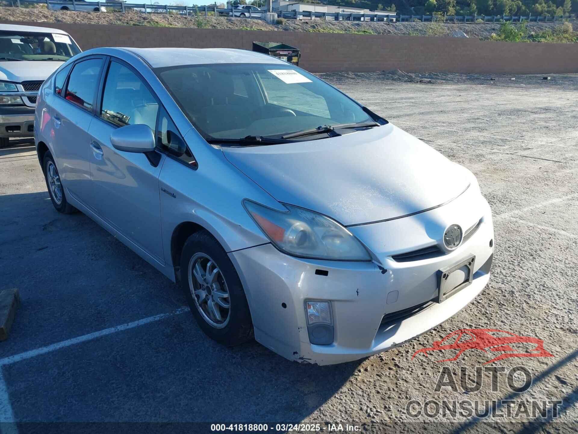 TOYOTA PRIUS 2010 - JTDKN3DU4A0152020