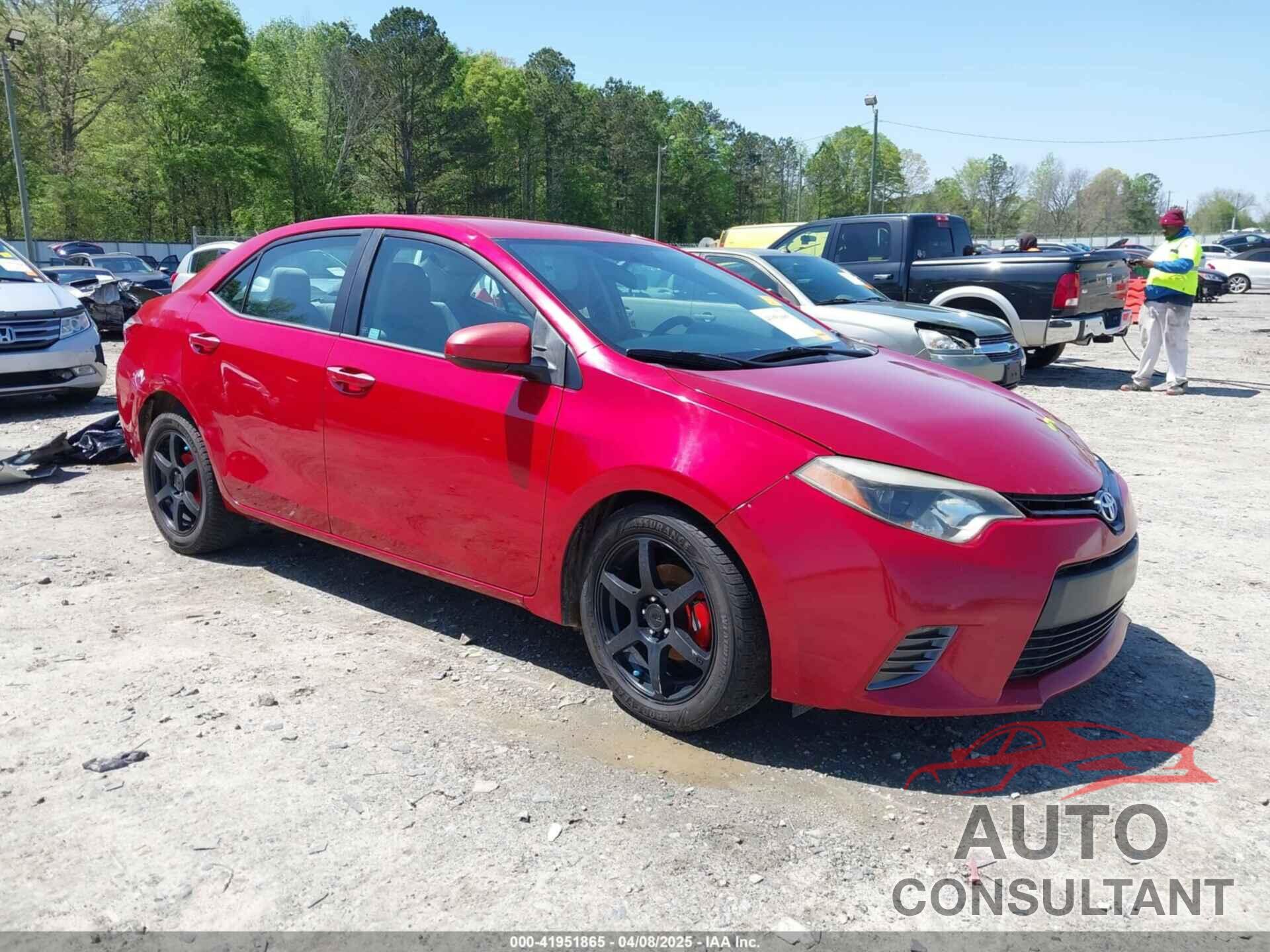 TOYOTA COROLLA 2015 - 2T1BURHE5FC371946