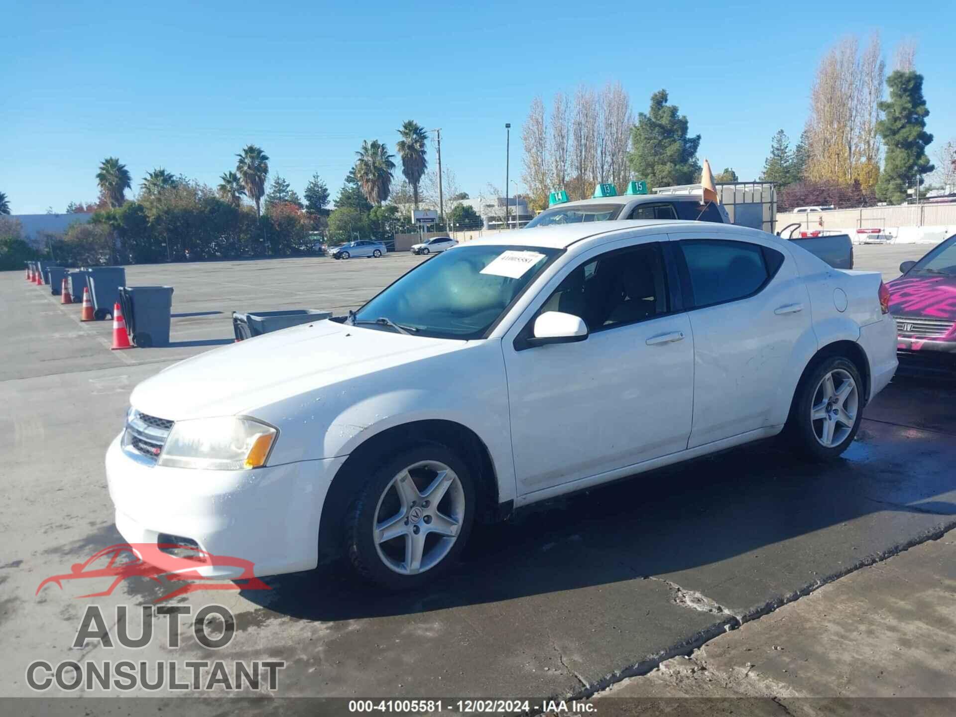 DODGE AVENGER 2013 - 1C3CDZCB8DN679936