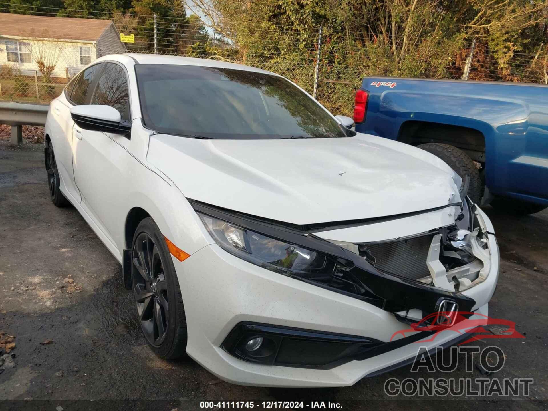 HONDA CIVIC 2019 - 2HGFC2F88KH505522
