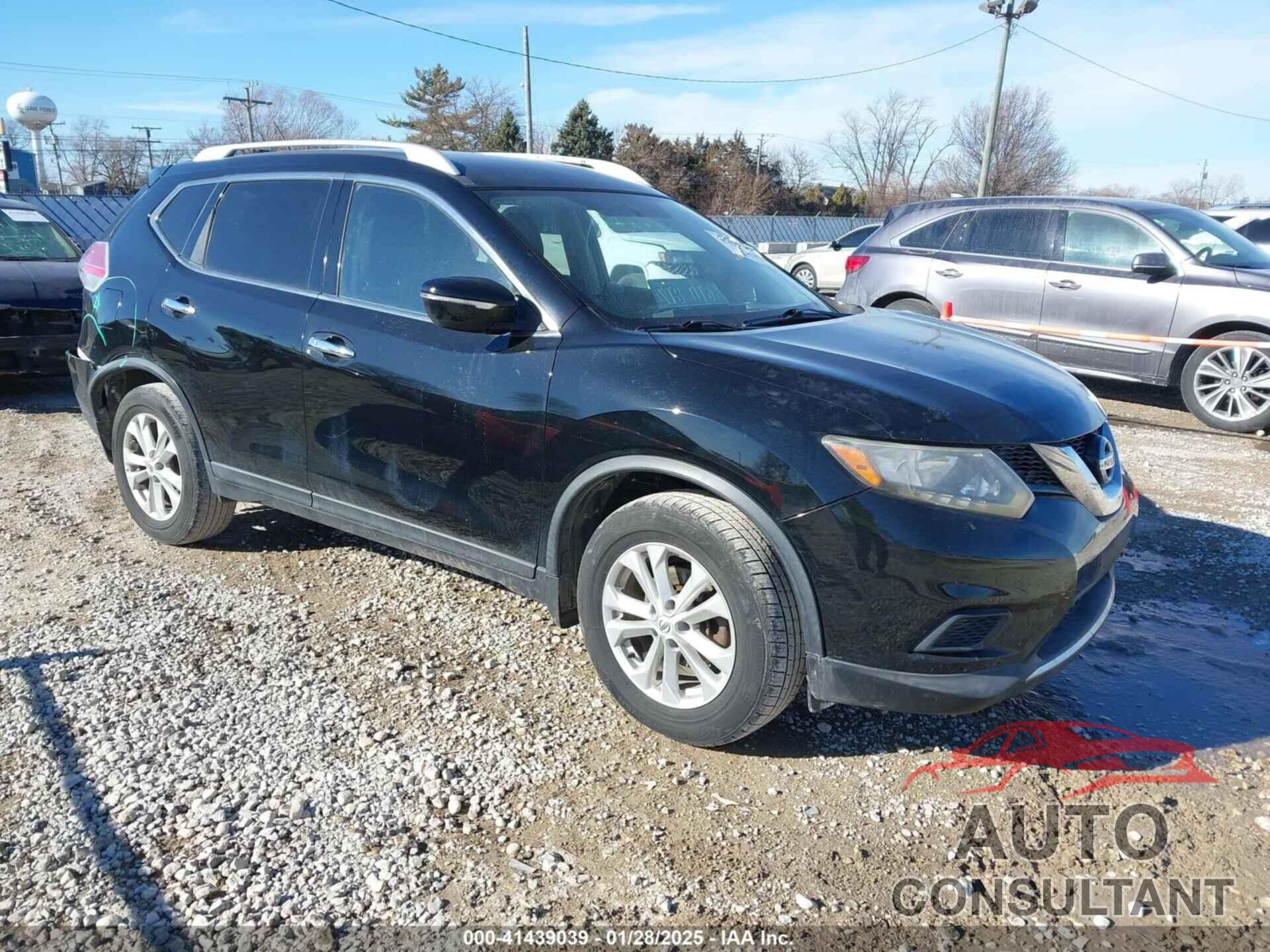 NISSAN ROGUE 2015 - KNMAT2MT5FP581782