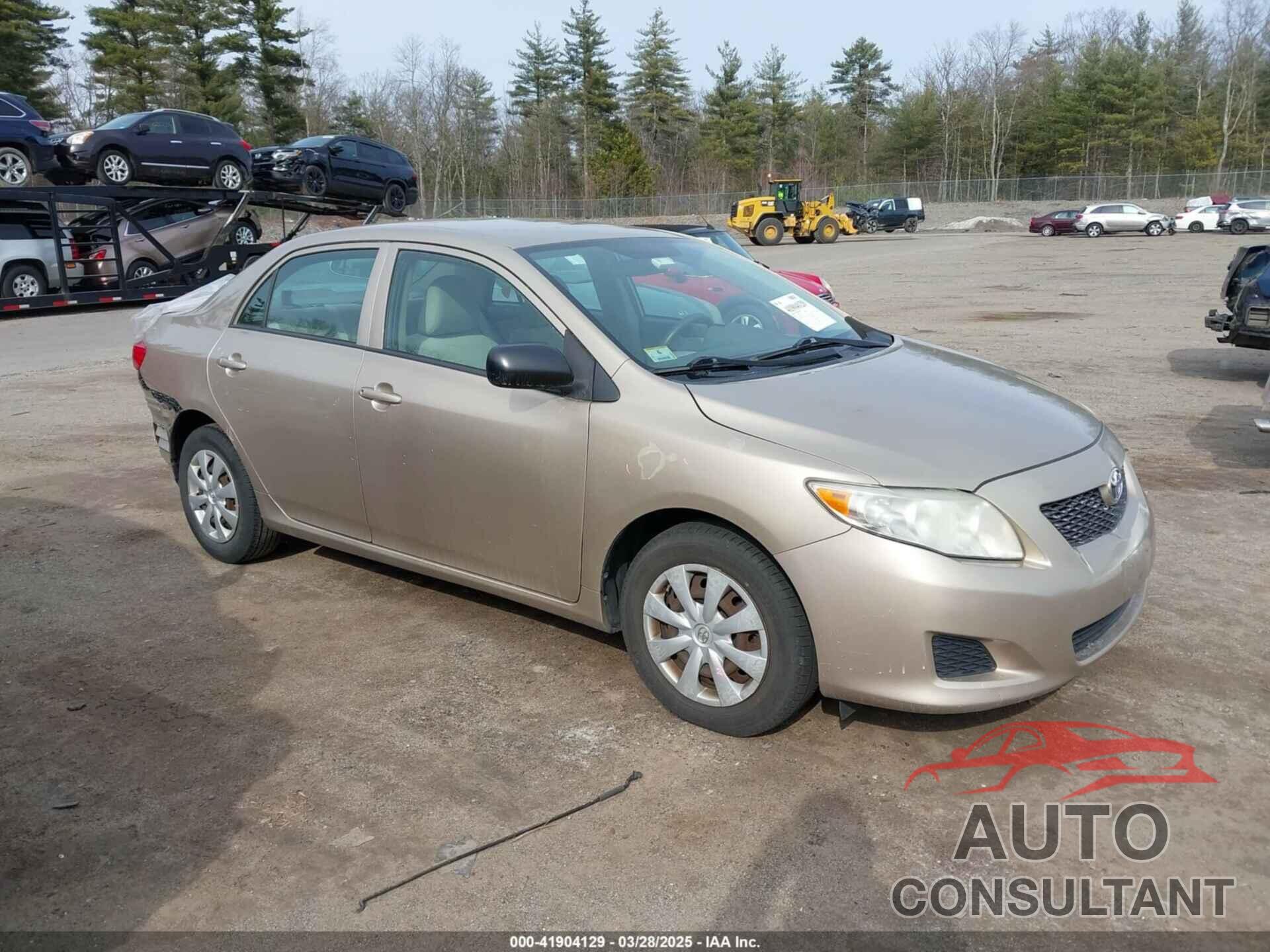 TOYOTA COROLLA 2009 - 2T1BU40E59C173838