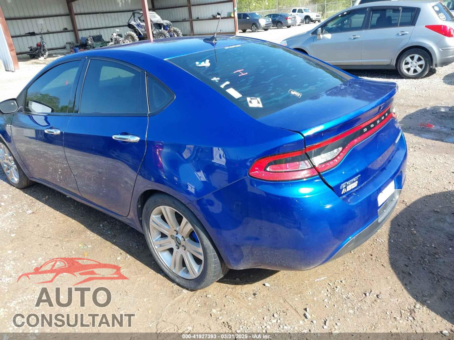DODGE DART 2013 - 1C3CDFCA5DD153405