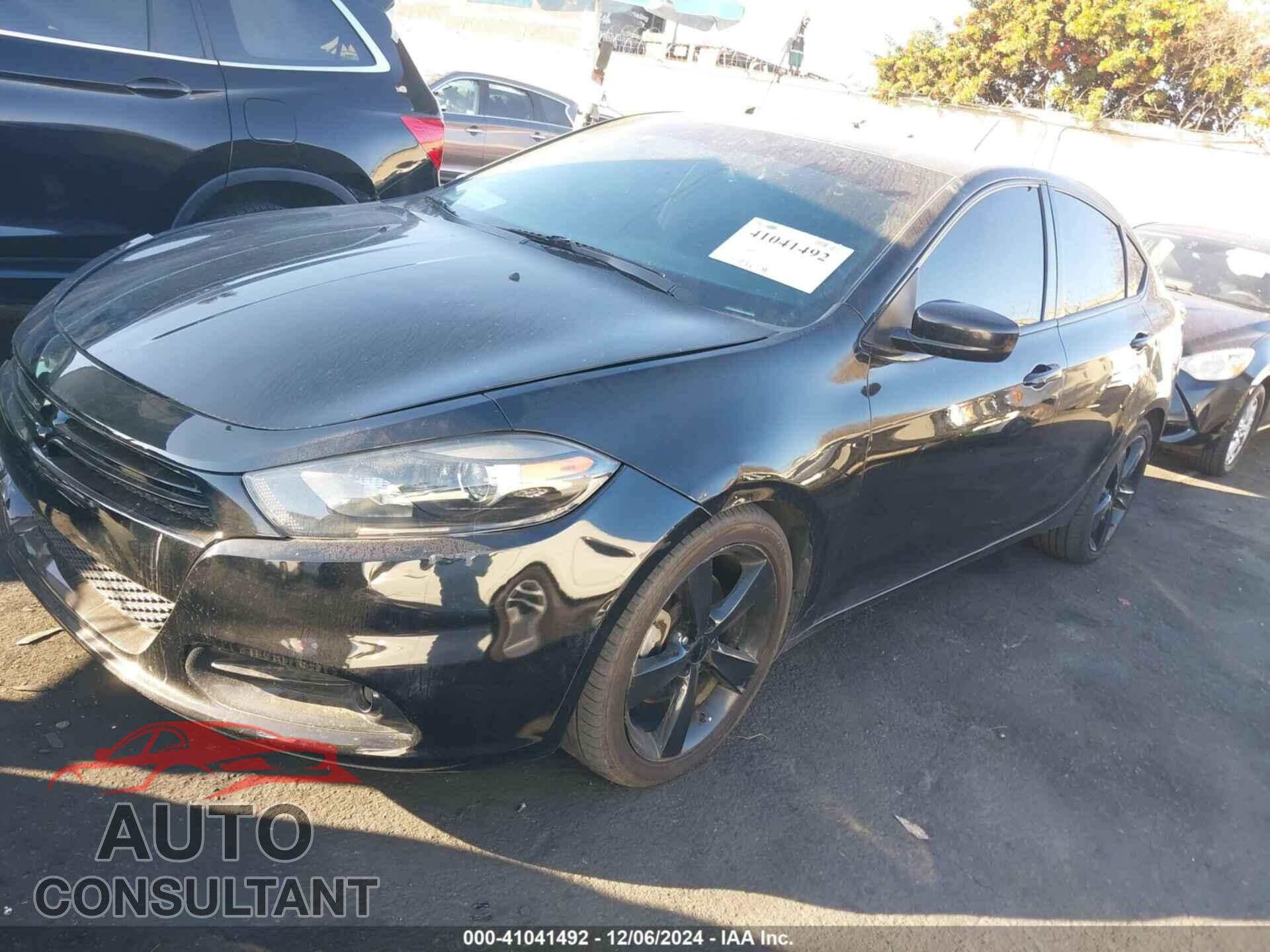 DODGE DART 2015 - 1C3CDFBB0FD380739