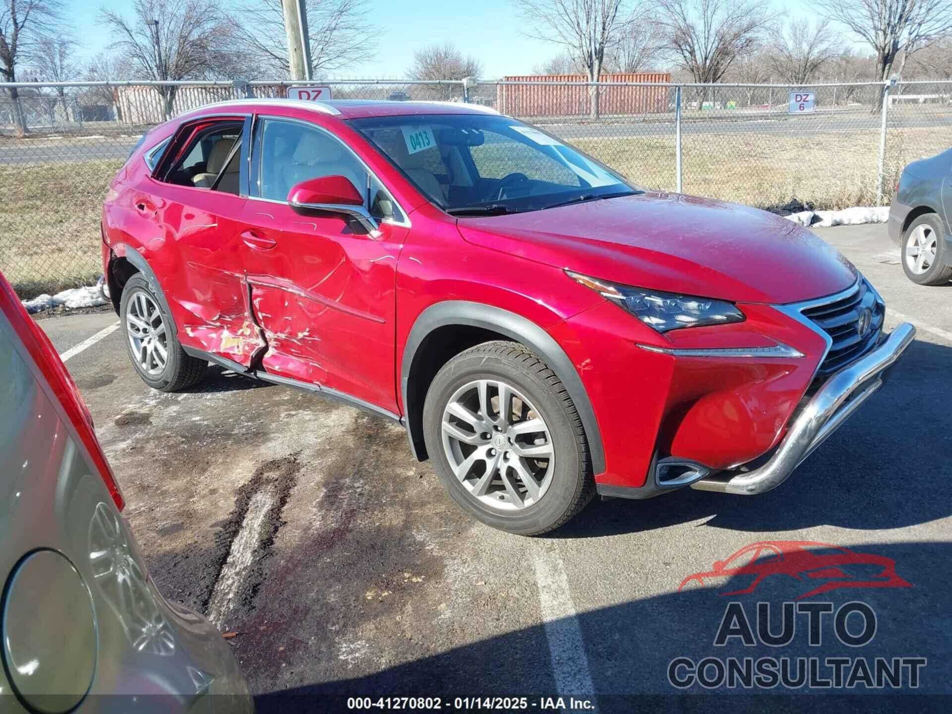 LEXUS NX 200T 2015 - JTJBARBZXF2000538