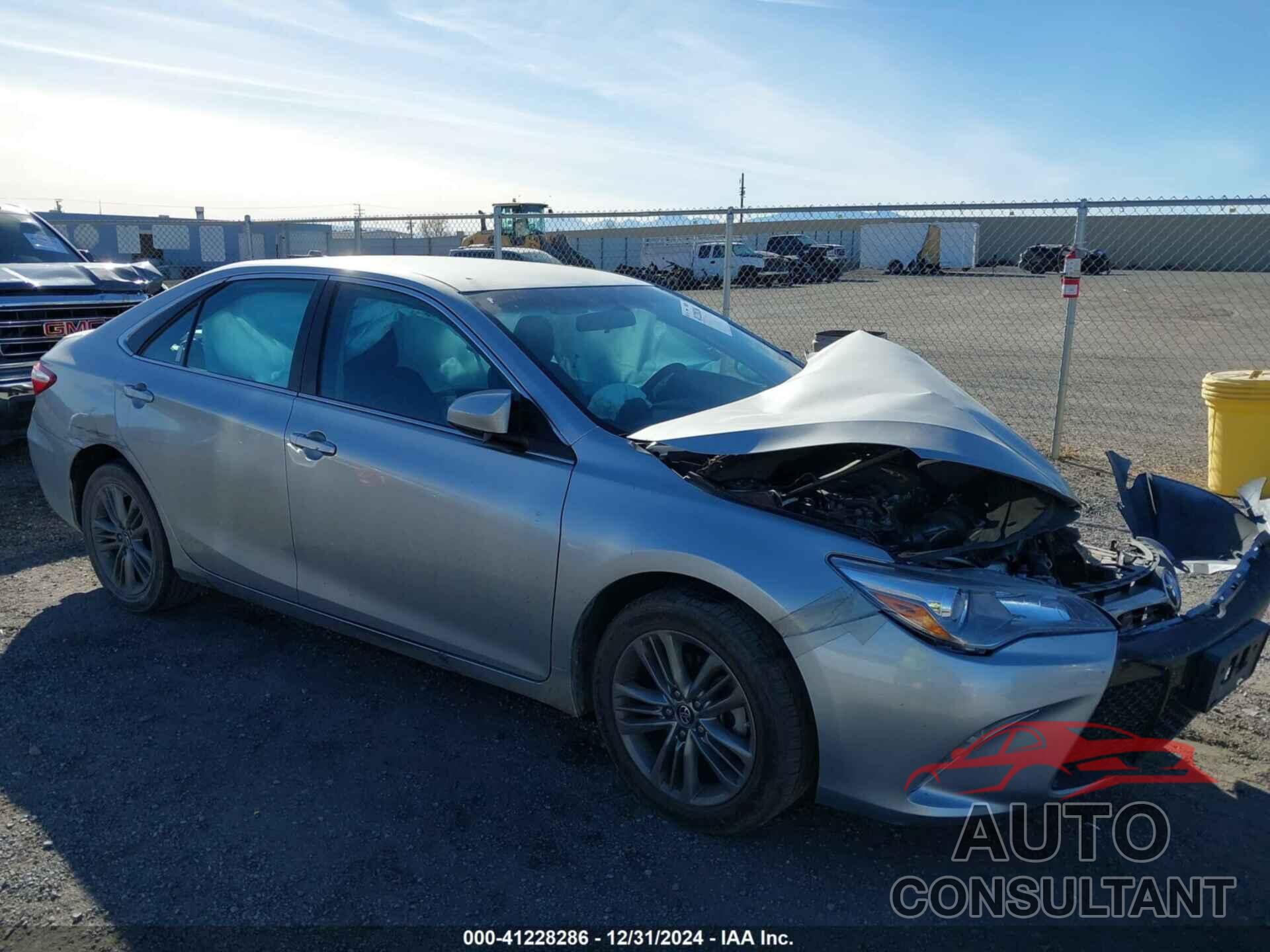 TOYOTA CAMRY 2017 - 4T1BF1FK3HU404917