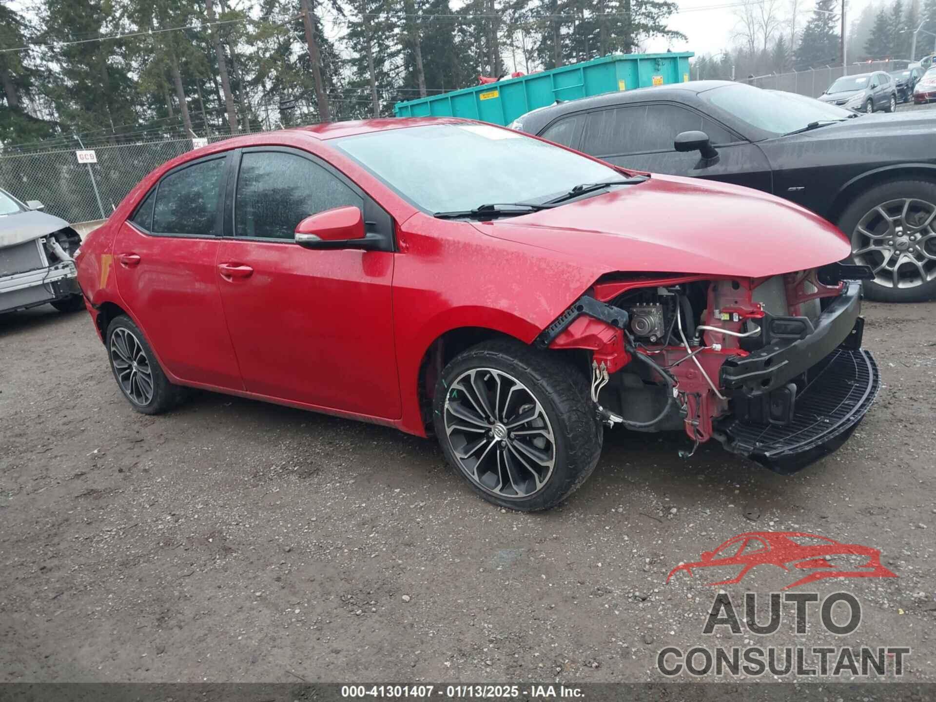 TOYOTA COROLLA 2016 - 2T1BURHE4GC610808