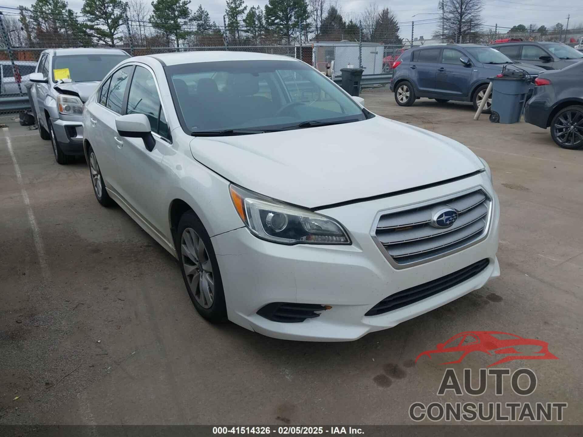 SUBARU LEGACY 2015 - 4S3BNAC67F3044035