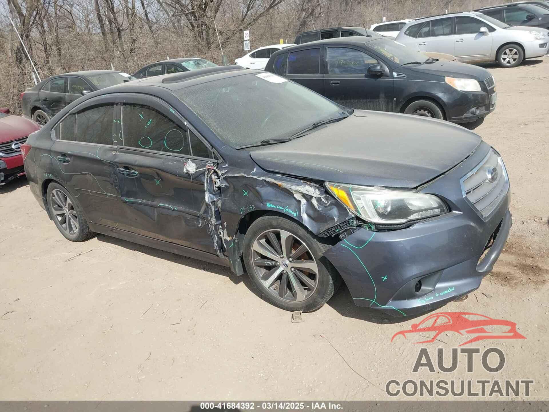 SUBARU LEGACY 2017 - 4S3BNAN65H3036998