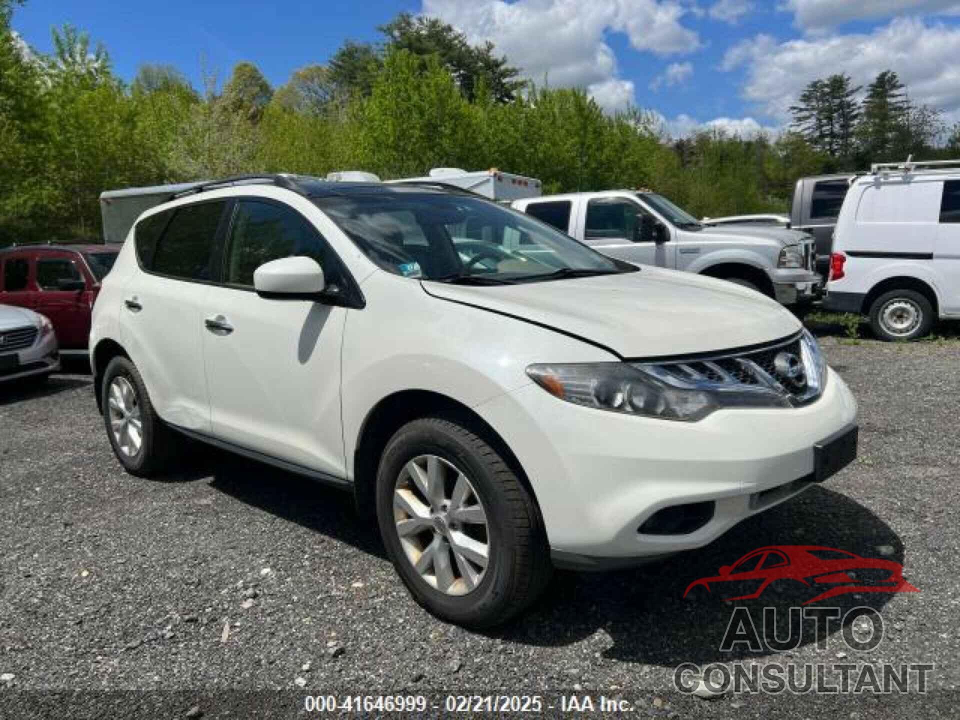 NISSAN MURANO 2014 - JN8AZ1MH3EW524847