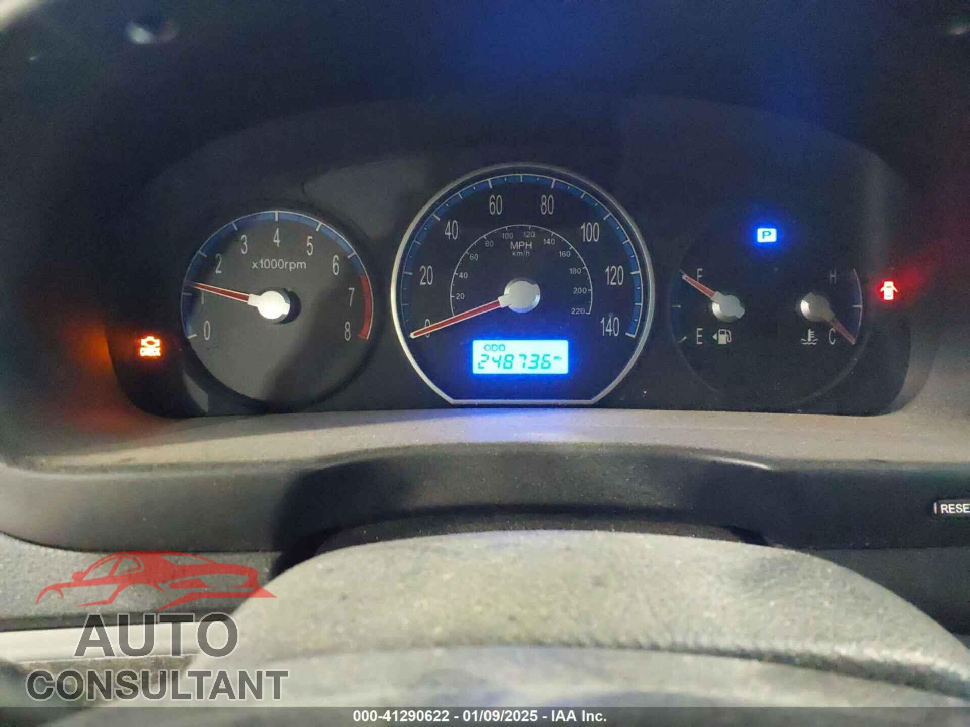 HYUNDAI SANTA FE 2009 - 5NMSG13D79H251670