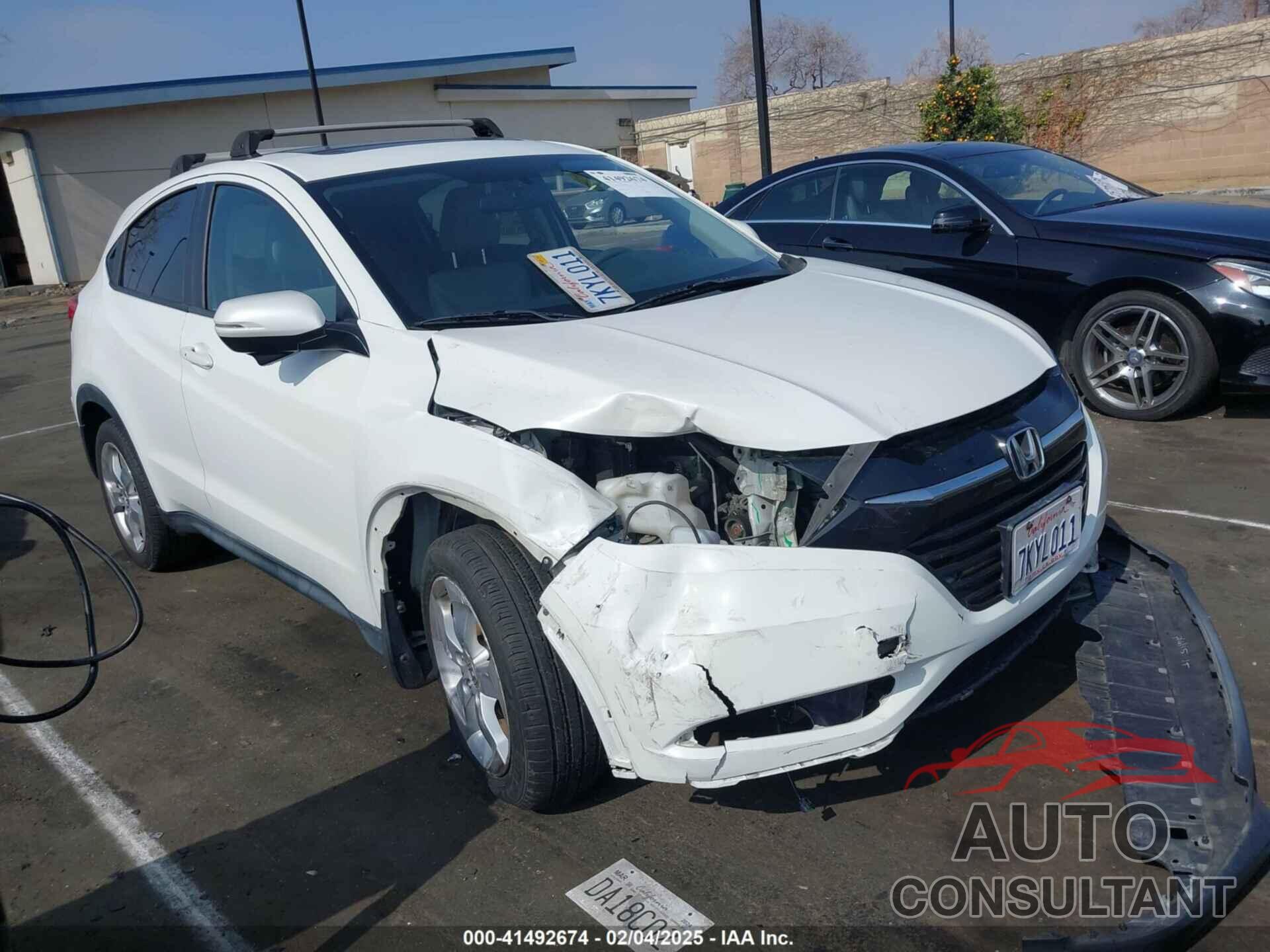 HONDA HR-V 2016 - 3CZRU5H59GM705440