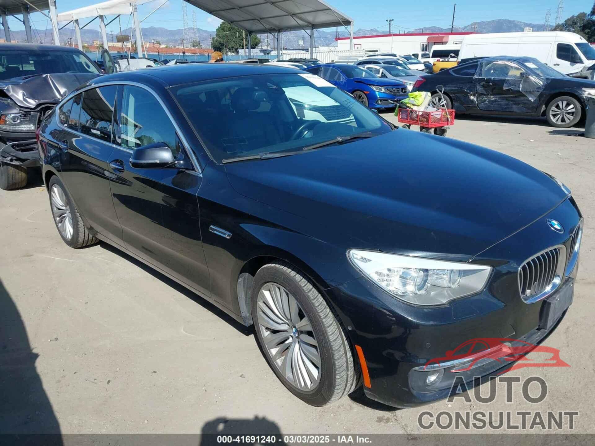 BMW 535I GRAN TURISMO 2017 - WBA5M2C32HG499377