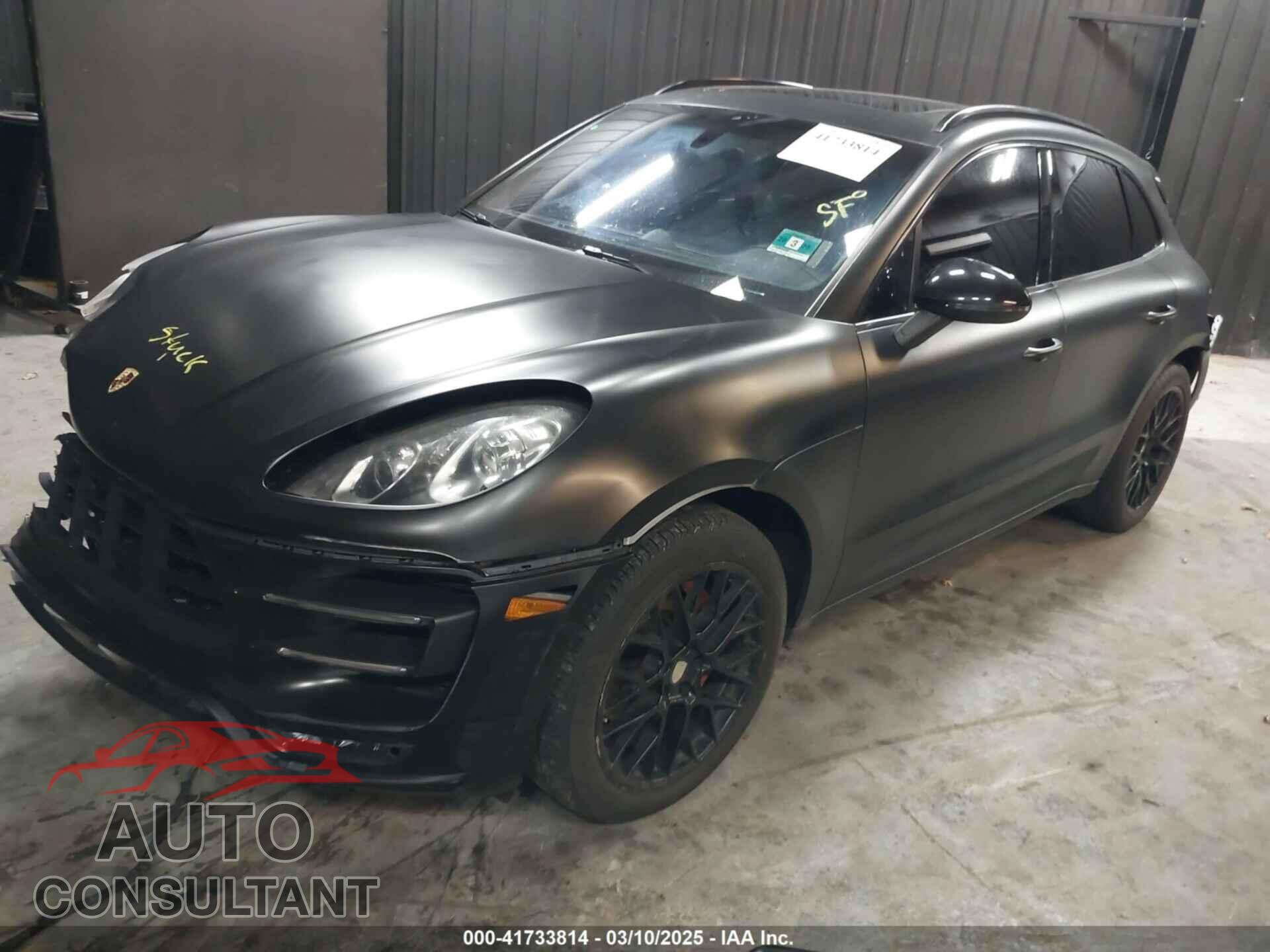 PORSCHE MACAN 2015 - WP1AB2A55FLB62653