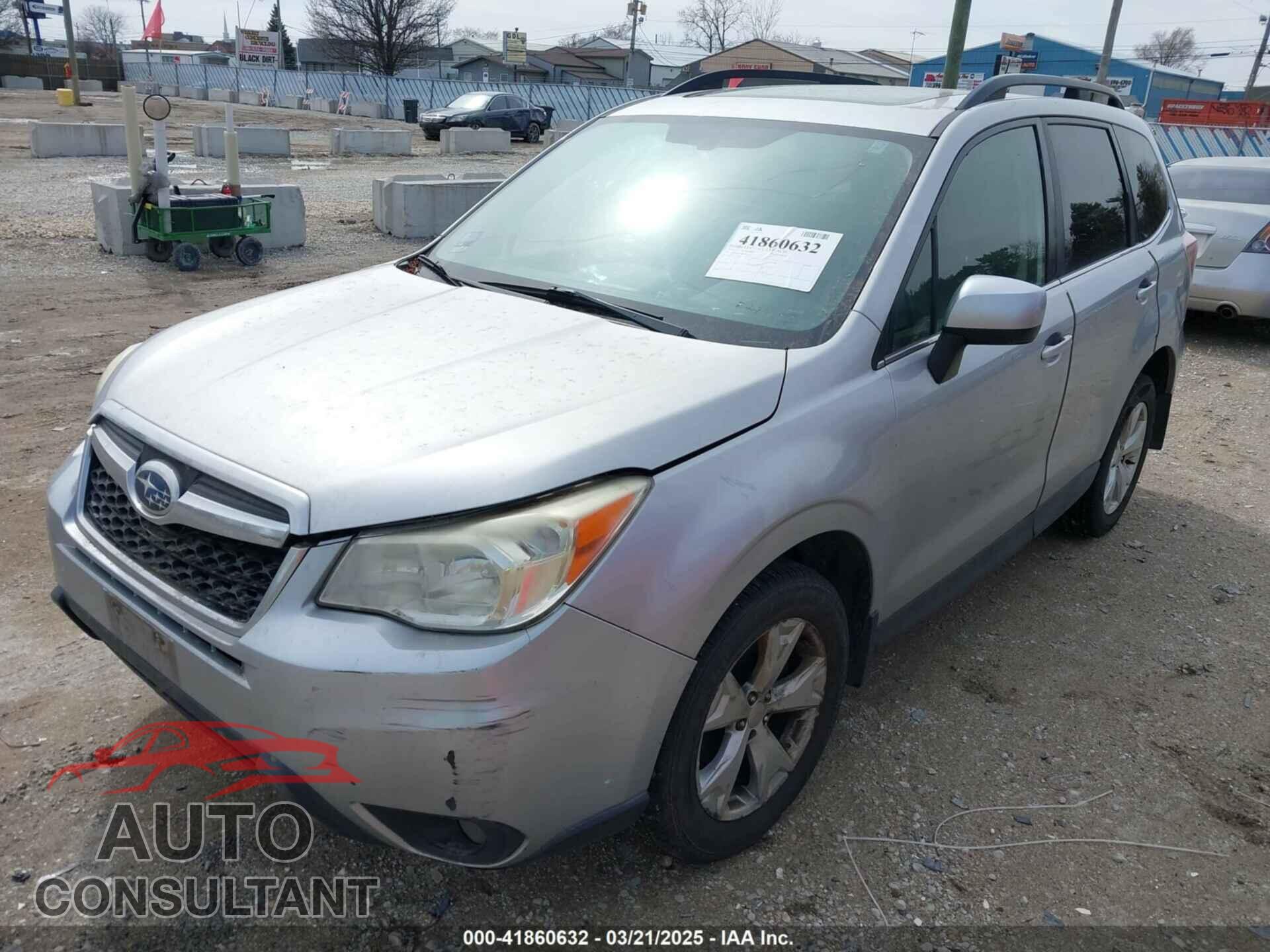 SUBARU FORESTER 2014 - JF2SJAJC0EH401515
