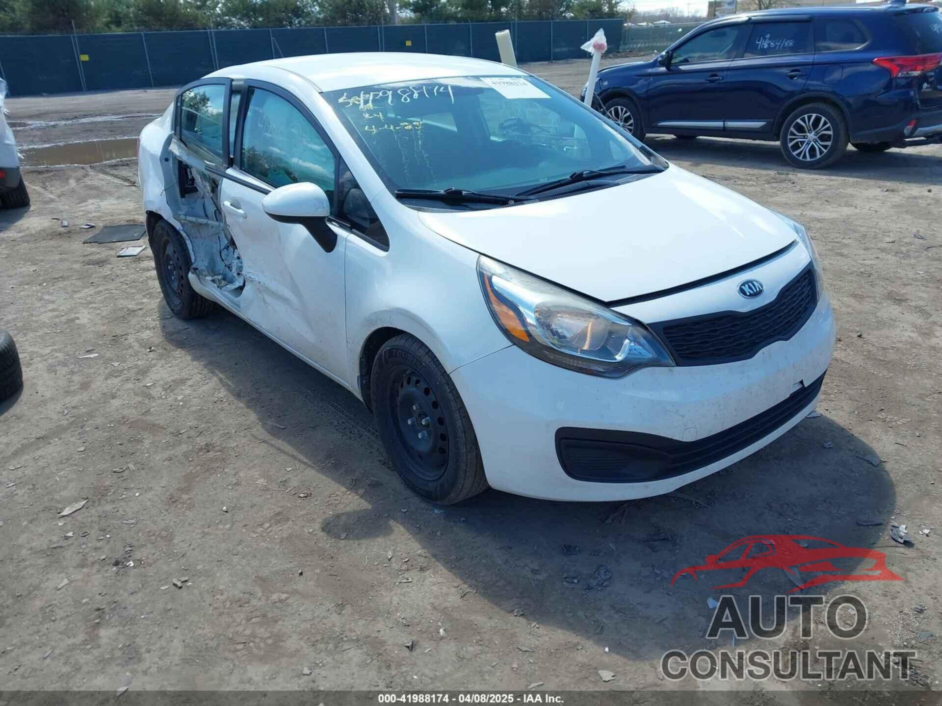 KIA RIO 2013 - KNADM4A33D6308205