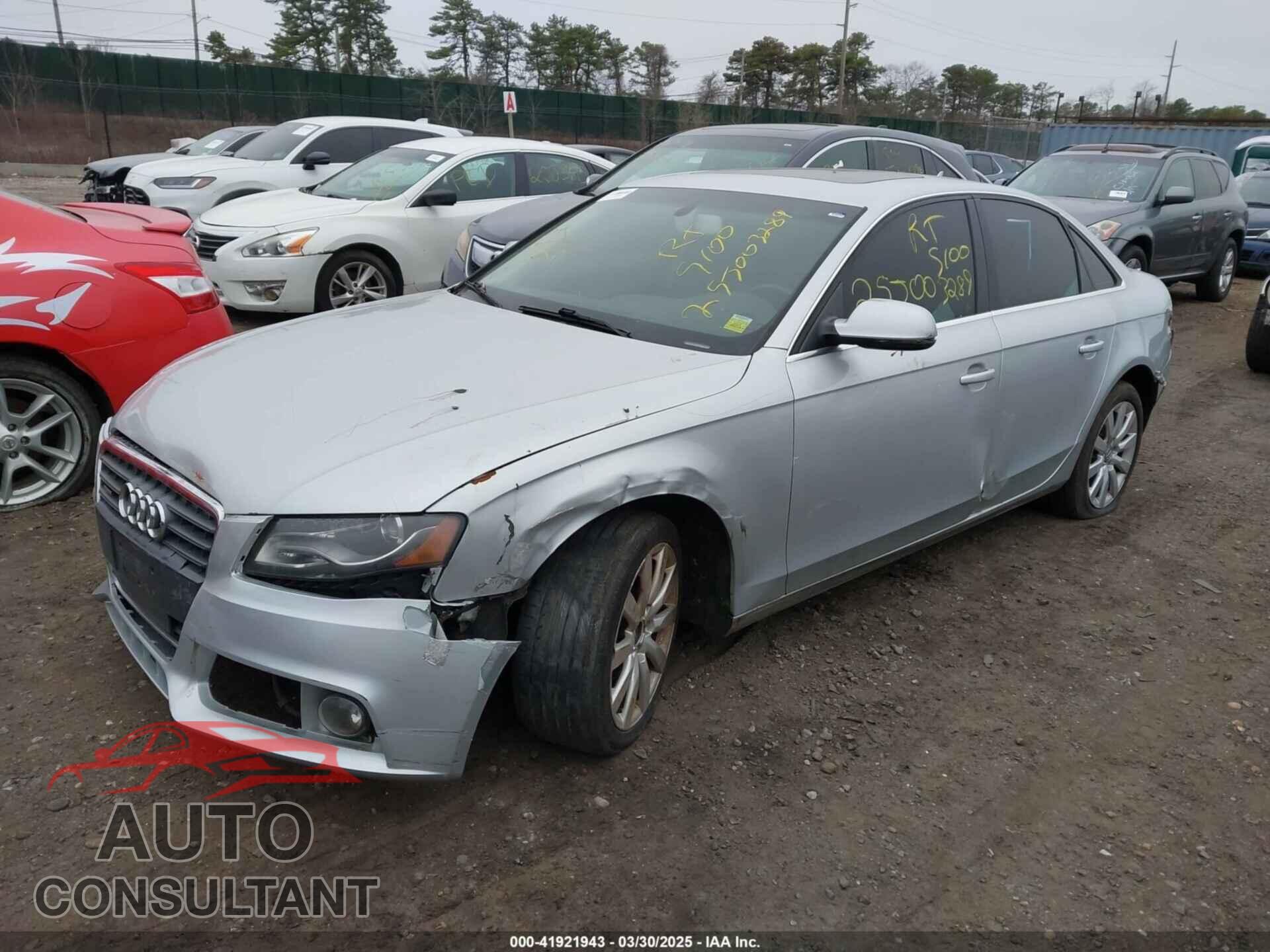 AUDI A4 2012 - WAUBFAFL9CA112452