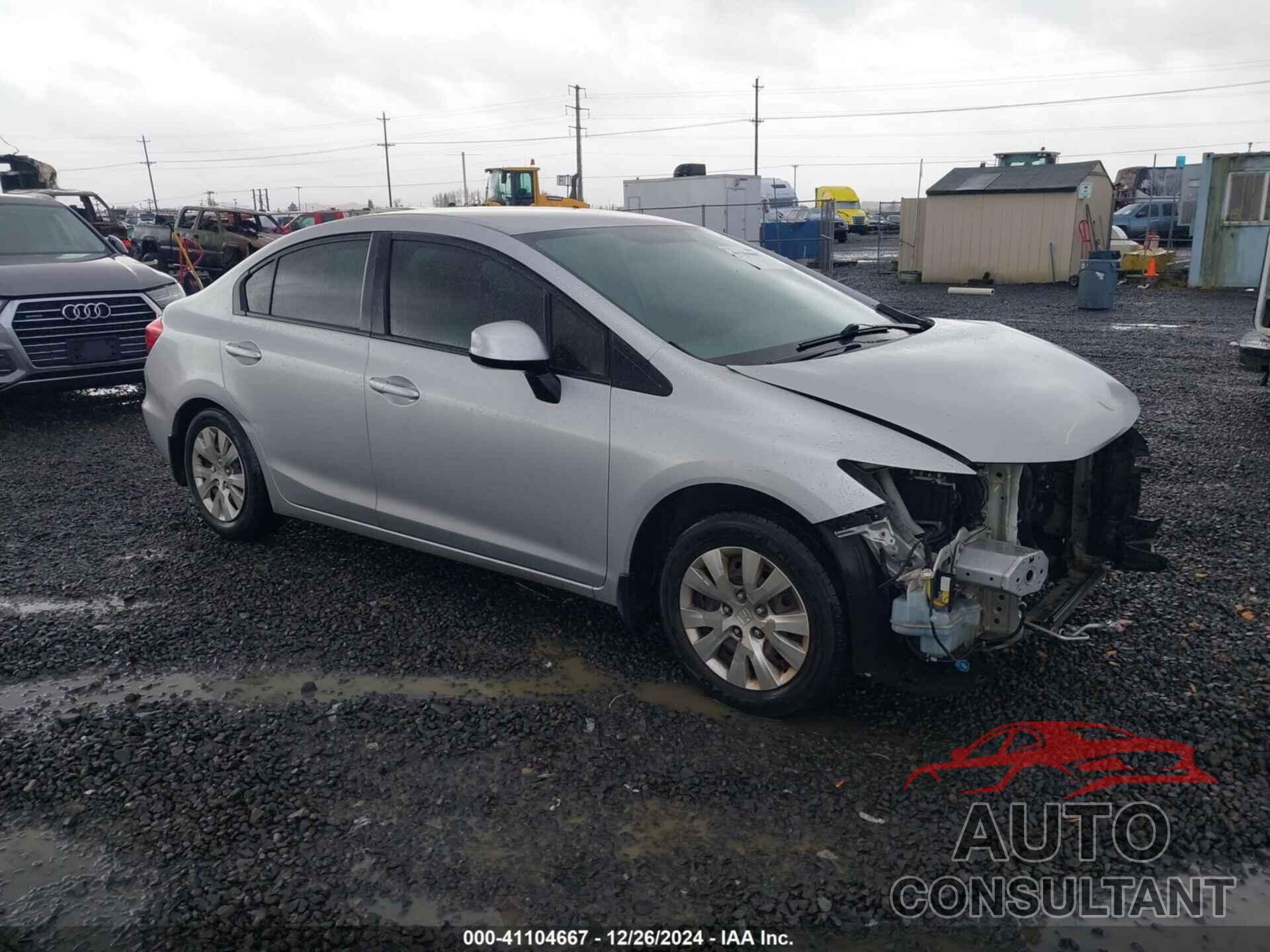 HONDA CIVIC 2012 - 2HGFB2F5XCH602862