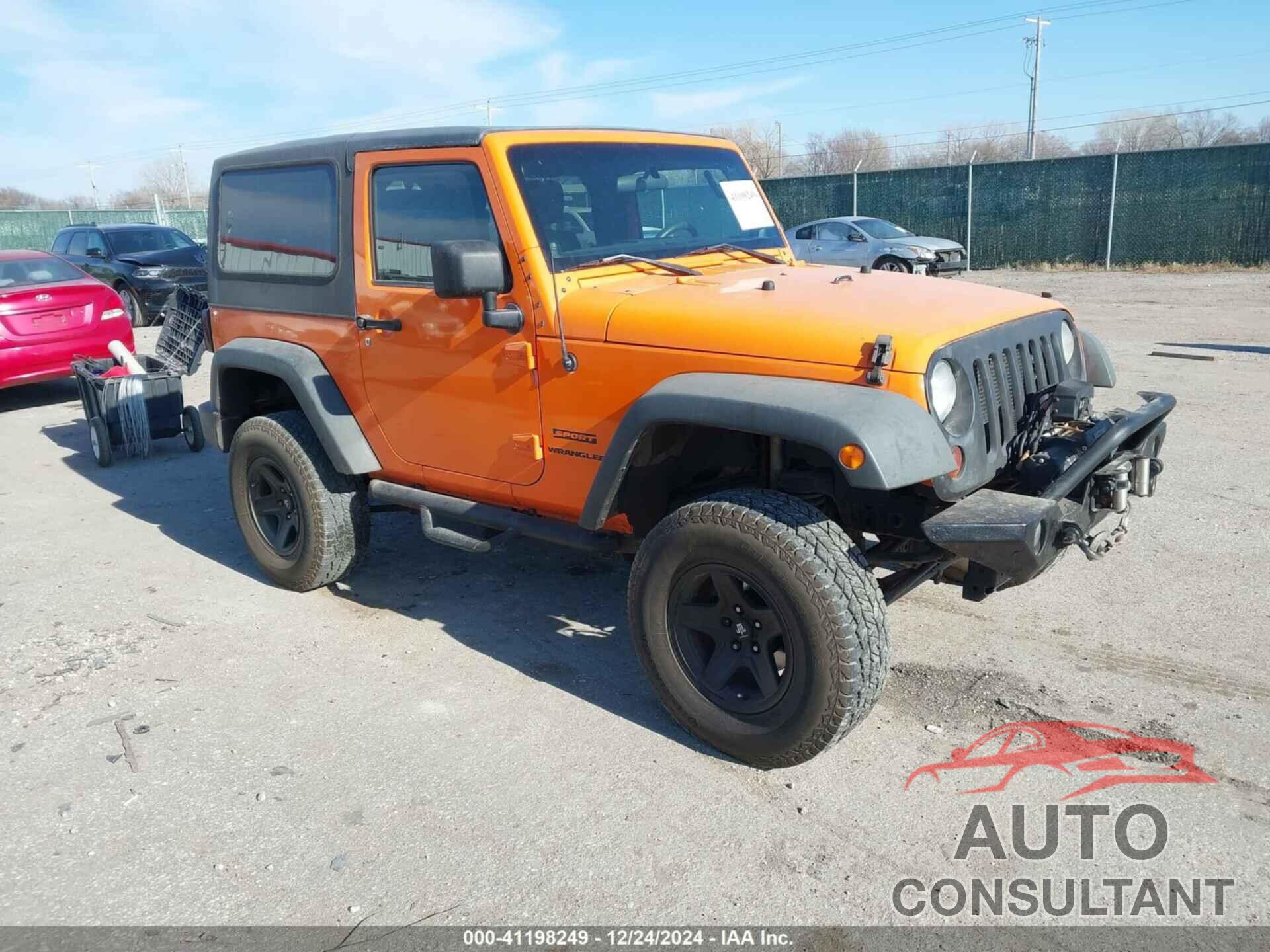 JEEP WRANGLER 2012 - 1C4AJWAG0CL270395