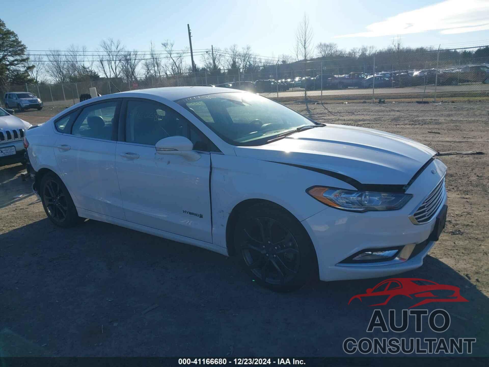 FORD FUSION HYBRID 2018 - 3FA6P0LU2JR156004