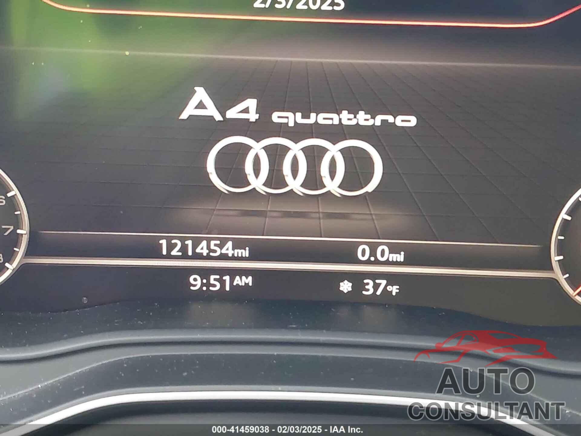 AUDI A4 2017 - WAUENAF48HN016269