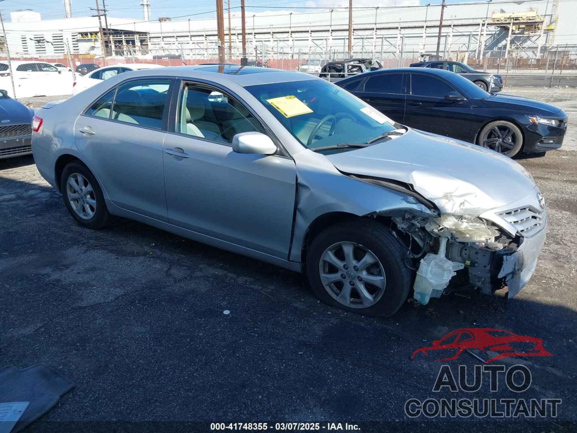 TOYOTA CAMRY 2011 - 4T4BF3EK2BR157206