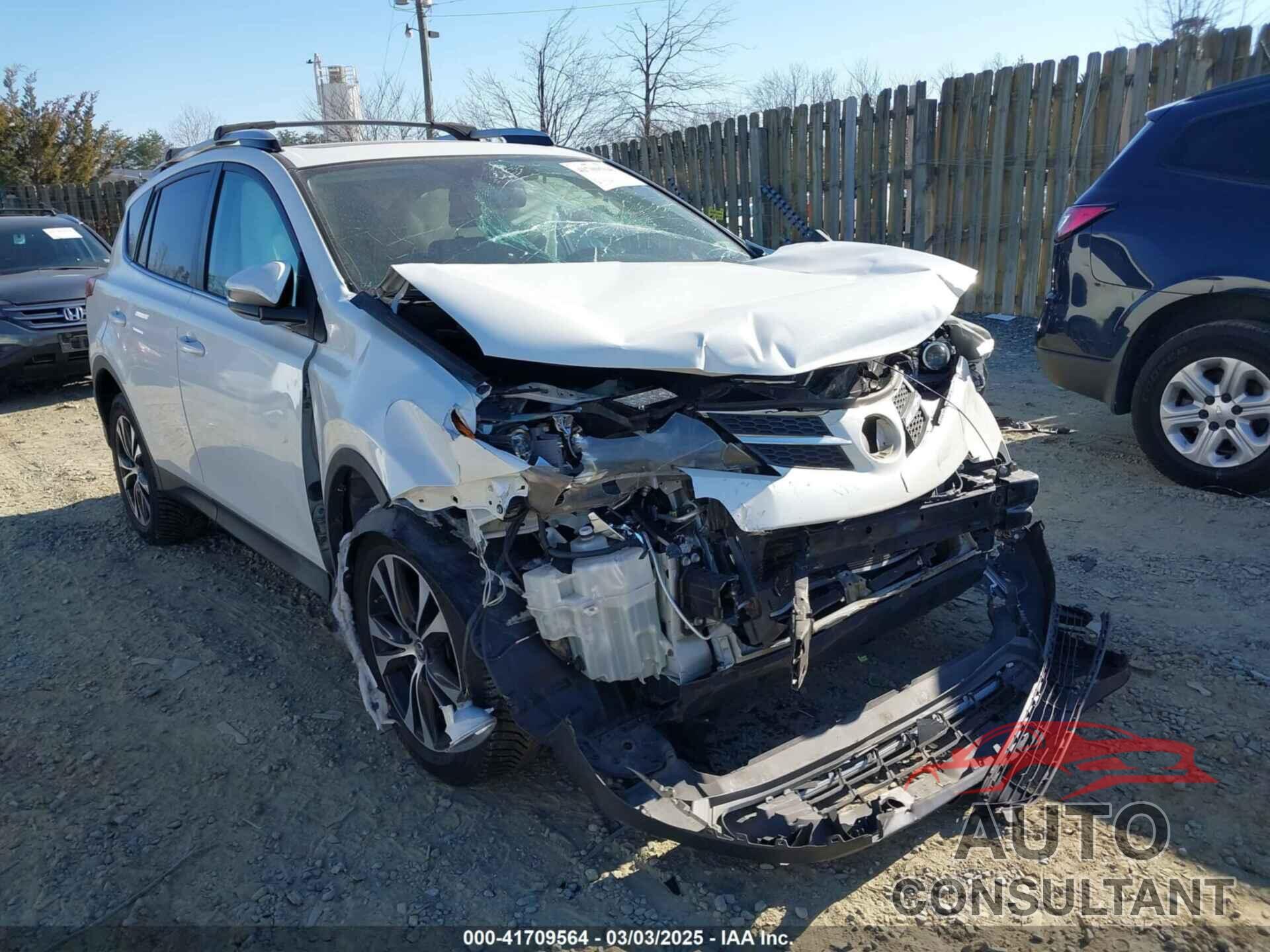 TOYOTA RAV4 2015 - 2T3DFREVXFW388870