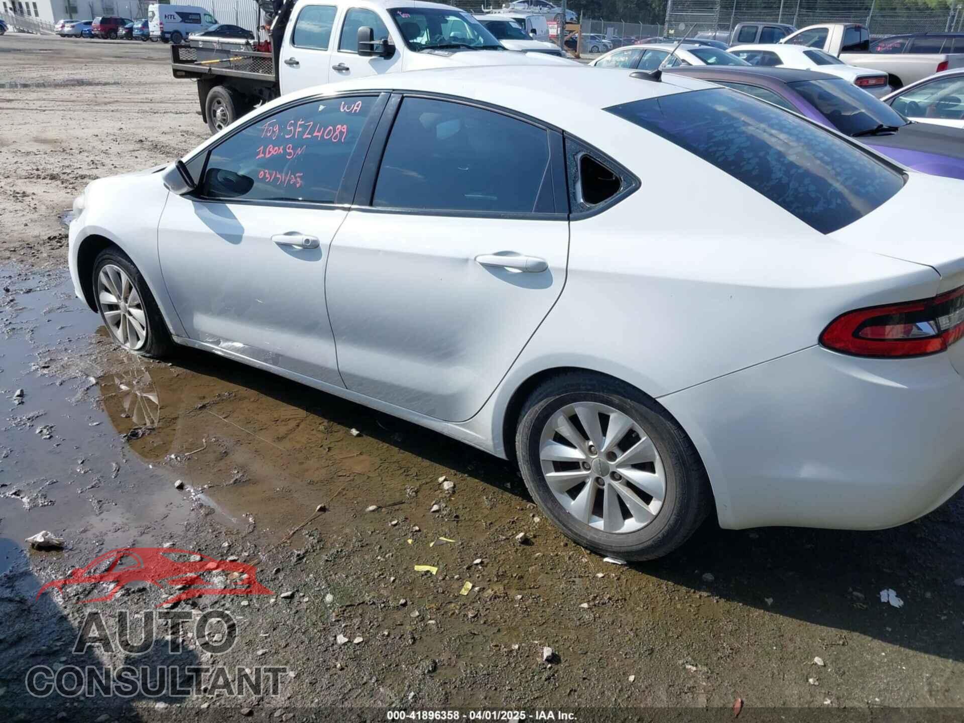 DODGE DART 2014 - 1C3CDFBB3ED705544
