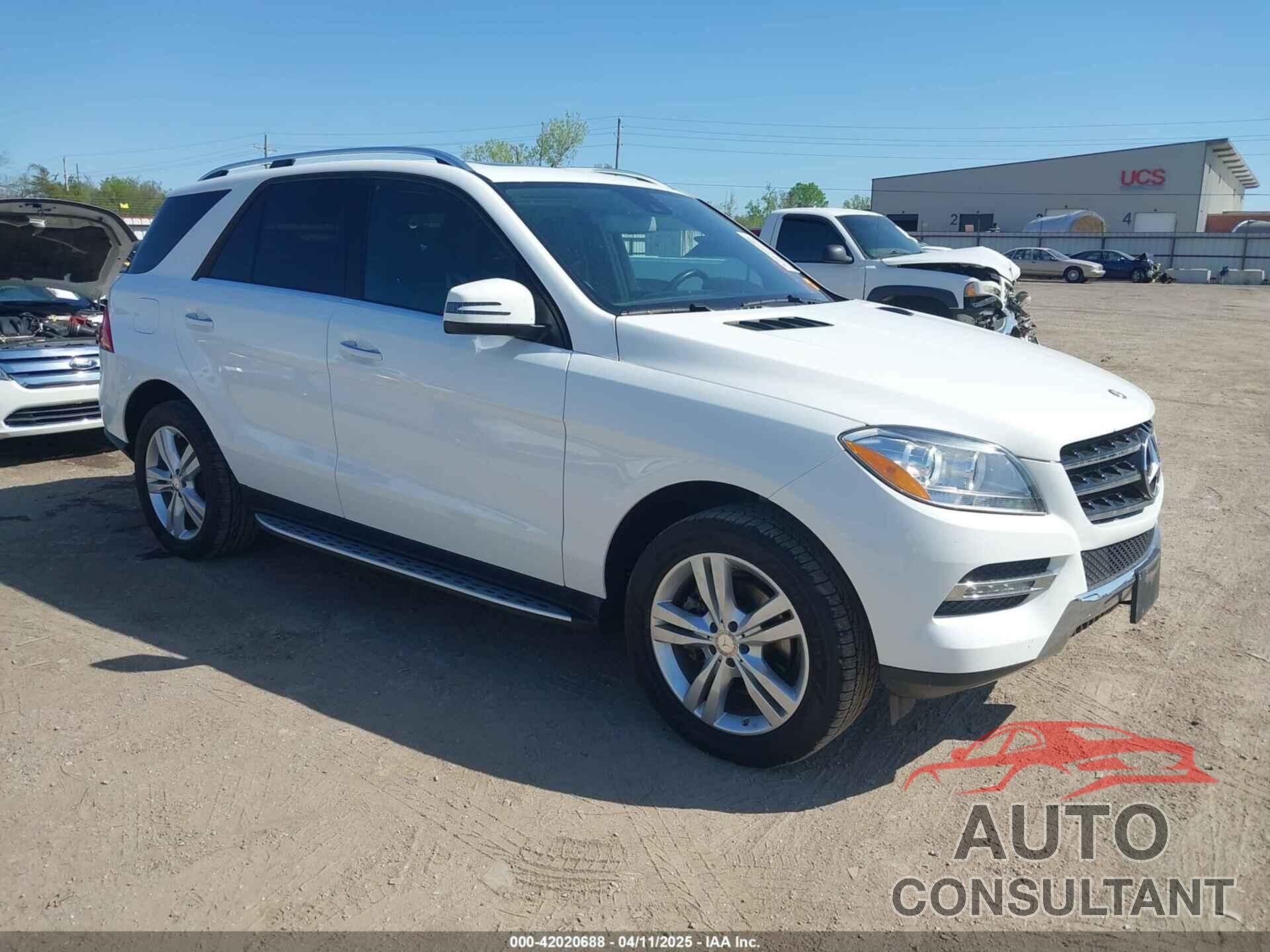 MERCEDES-BENZ ML 350 2015 - 4JGDA5HB5FA608175