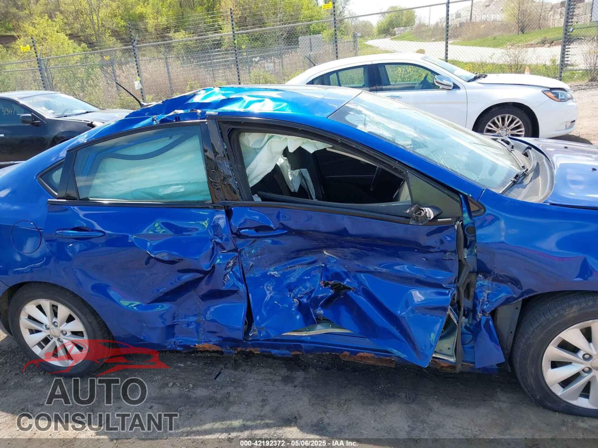 DODGE DART 2014 - 1C3CDFBB2ED746795