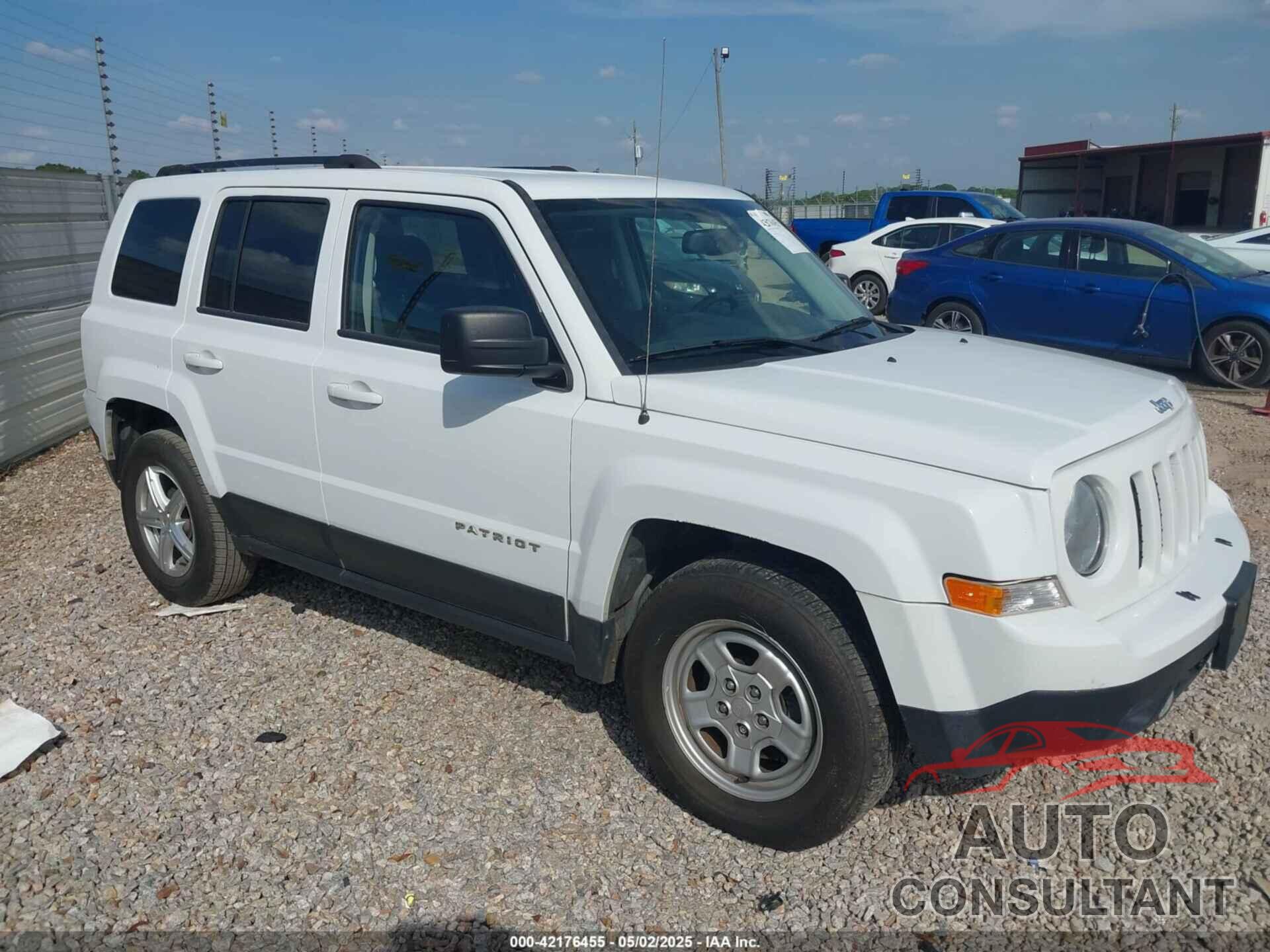 JEEP PATRIOT 2017 - 1C4NJPBA8HD149312