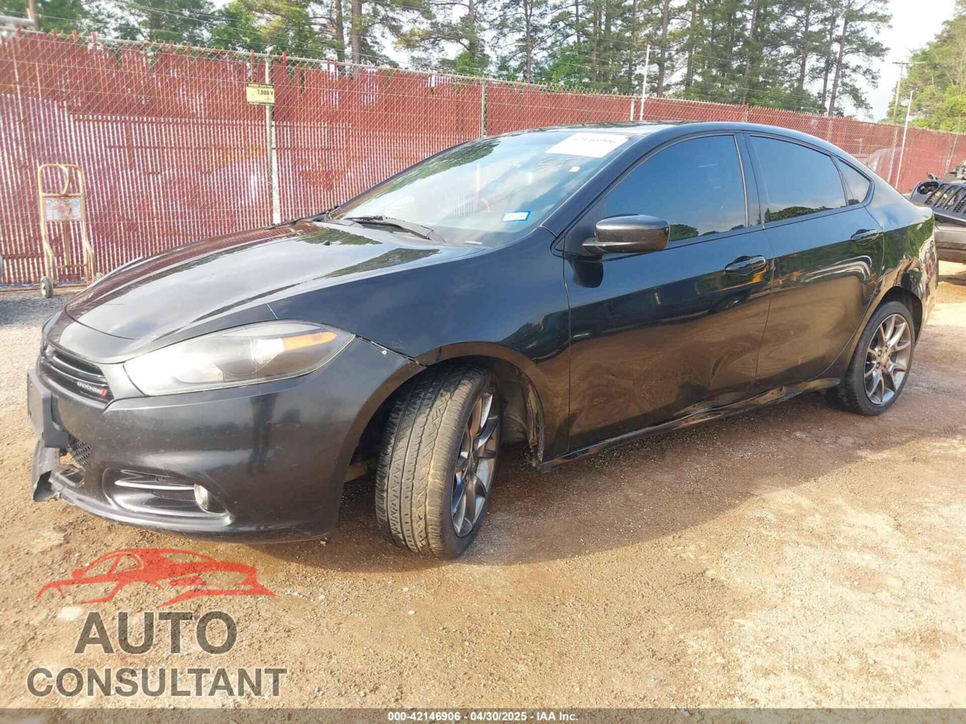 DODGE DART 2013 - 1C3CDFBA0DD343095