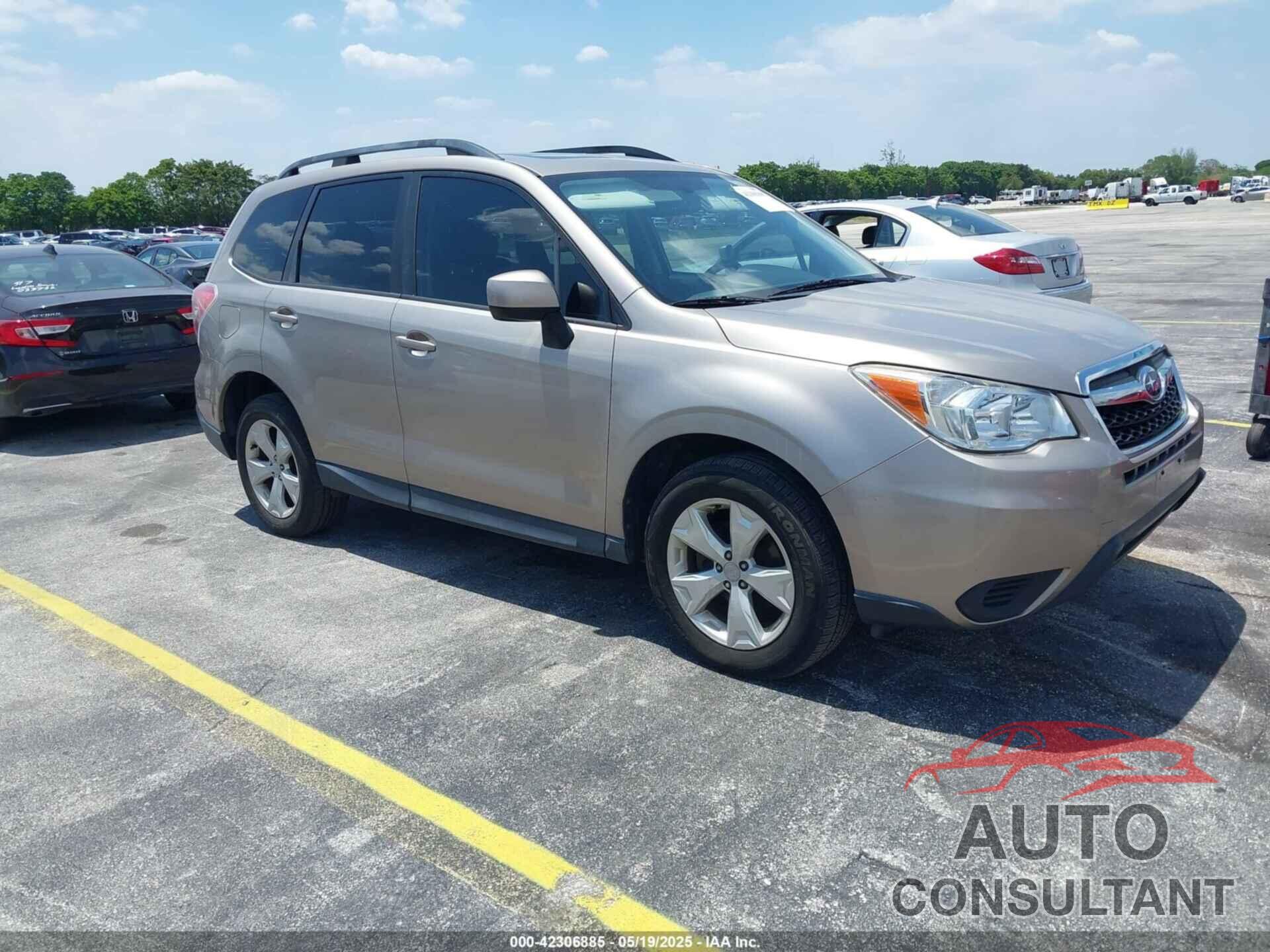 SUBARU FORESTER 2016 - JF2SJADC4GH418798