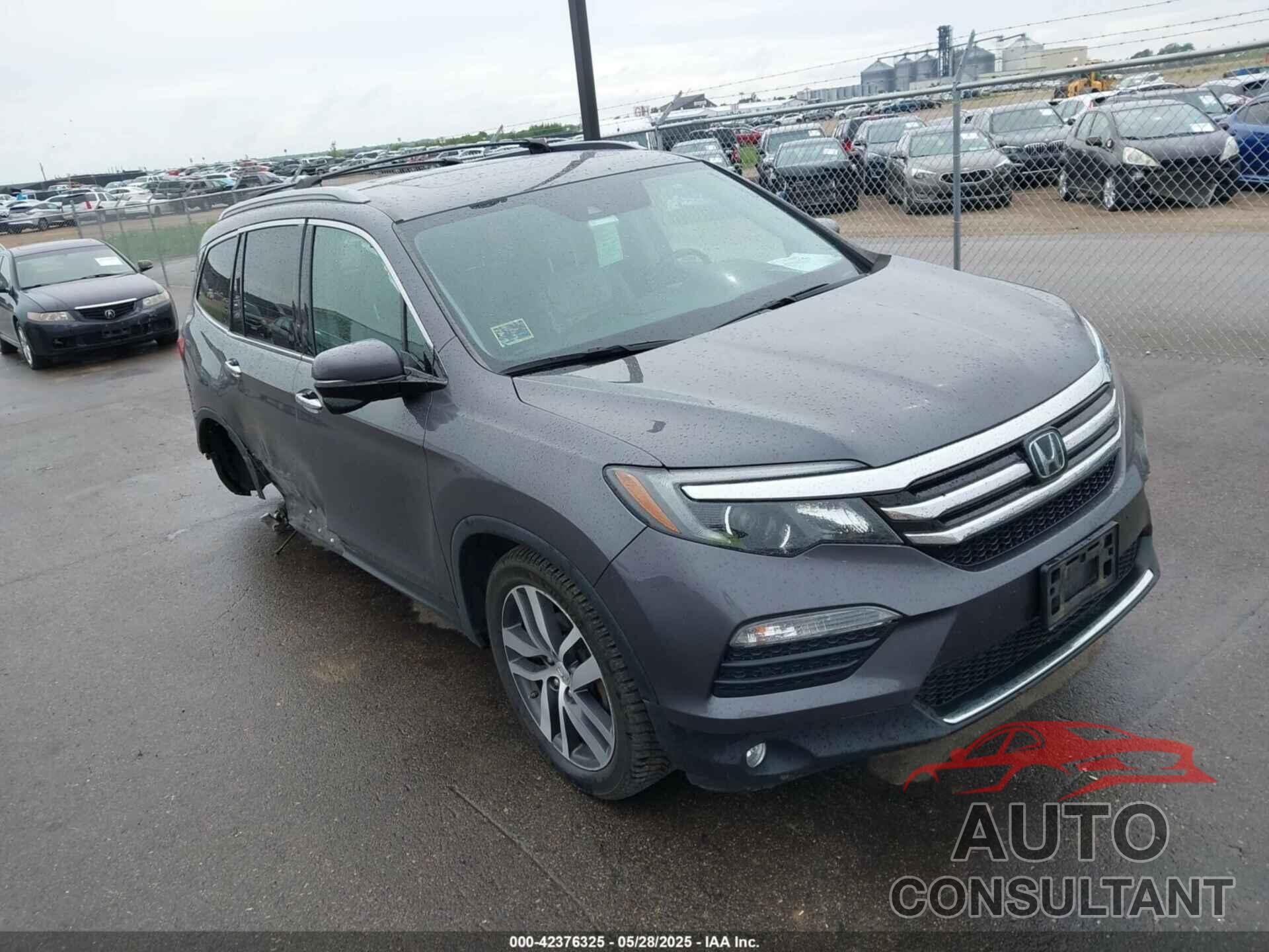 HONDA PILOT 2017 - 5FNYF6H95HB093151