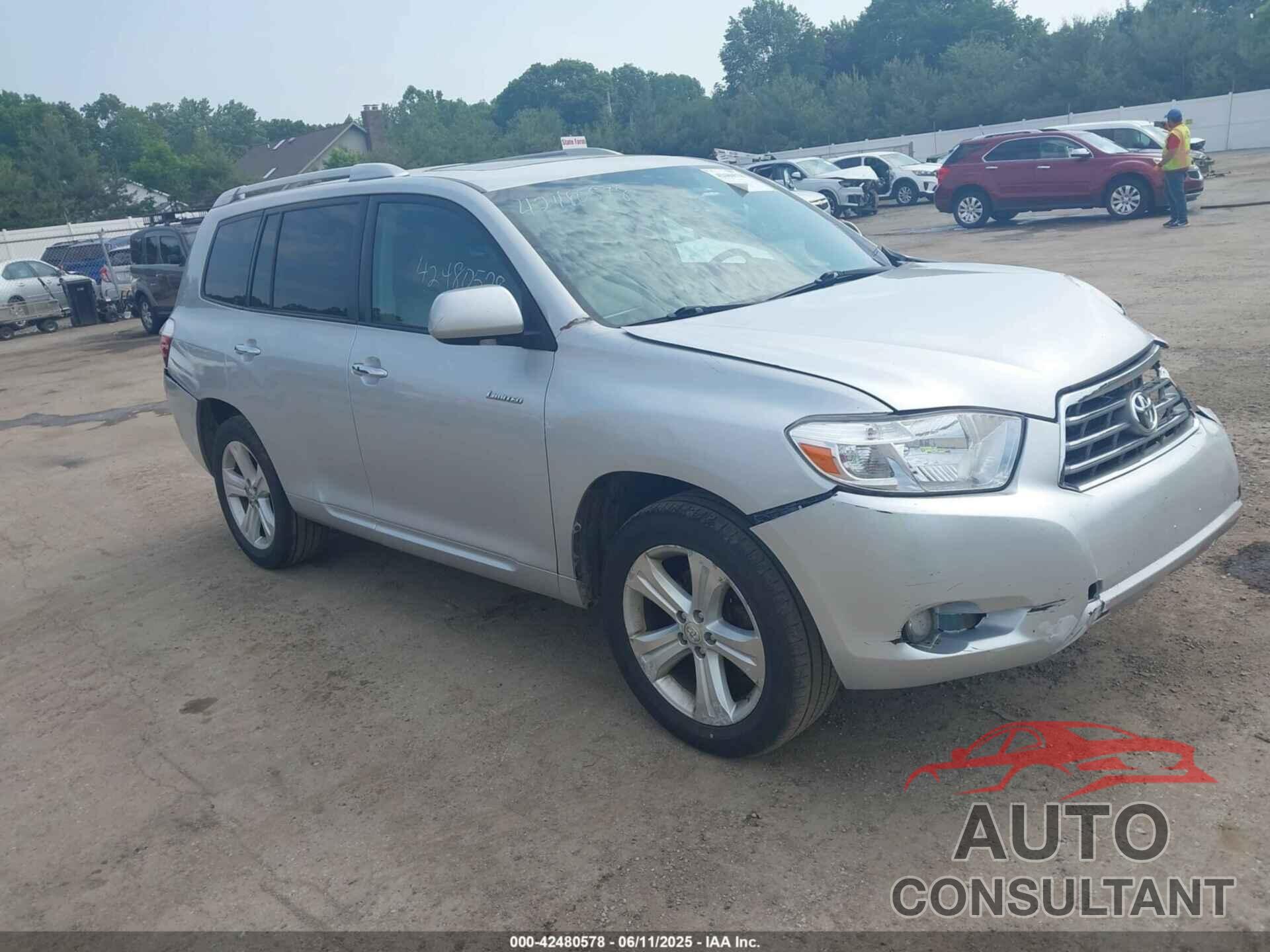 TOYOTA HIGHLANDER 2010 - 5TDDK3EH1AS038315