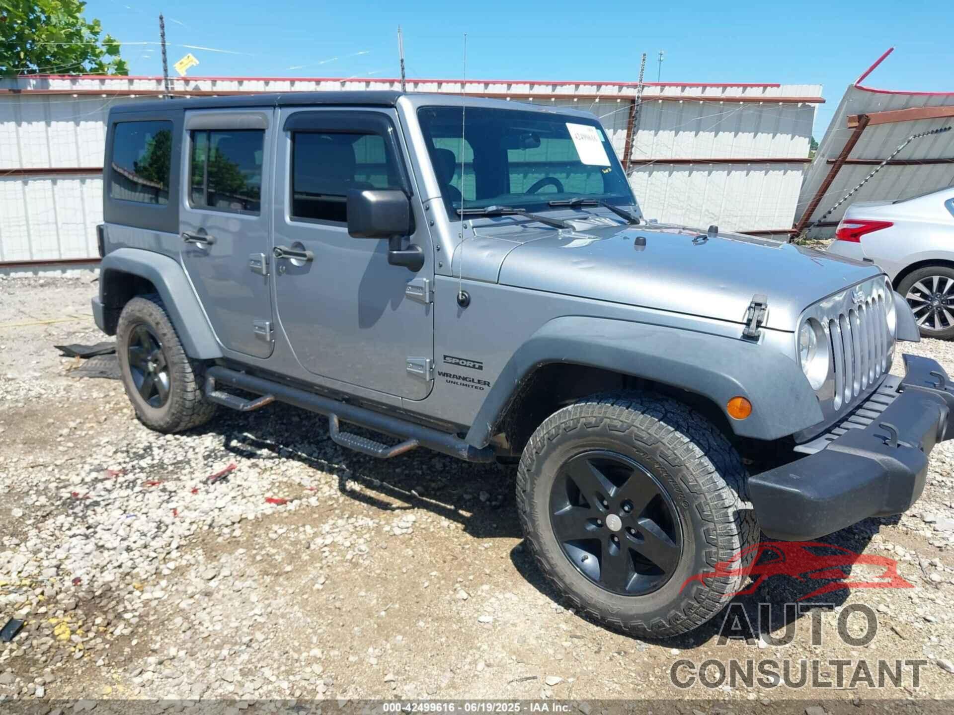 JEEP WRANGLER UNLIMITED 2015 - 1C4BJWDG1FL762020